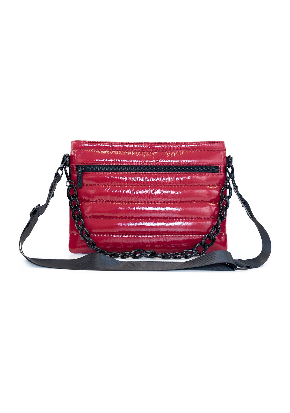 Channel Quilted East West Crossbody Bag