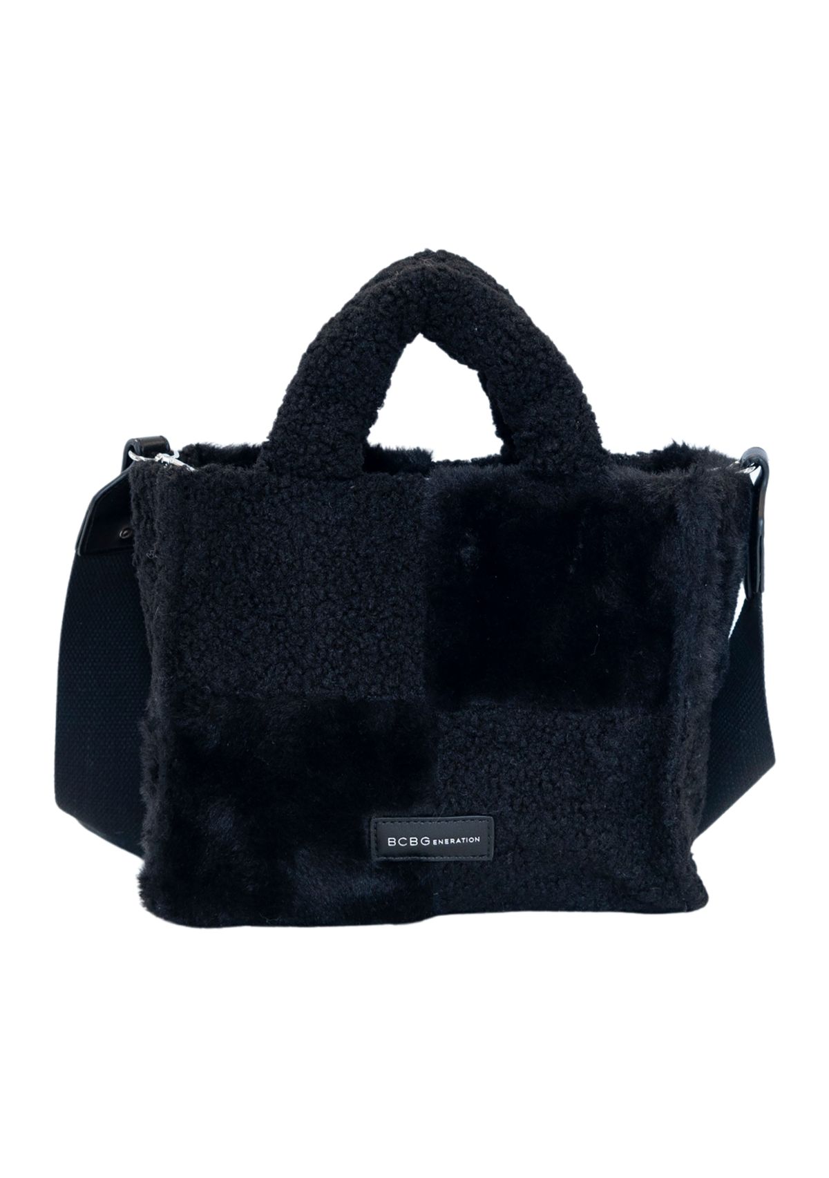 Sherpa Mixed Media Boxed Satchel