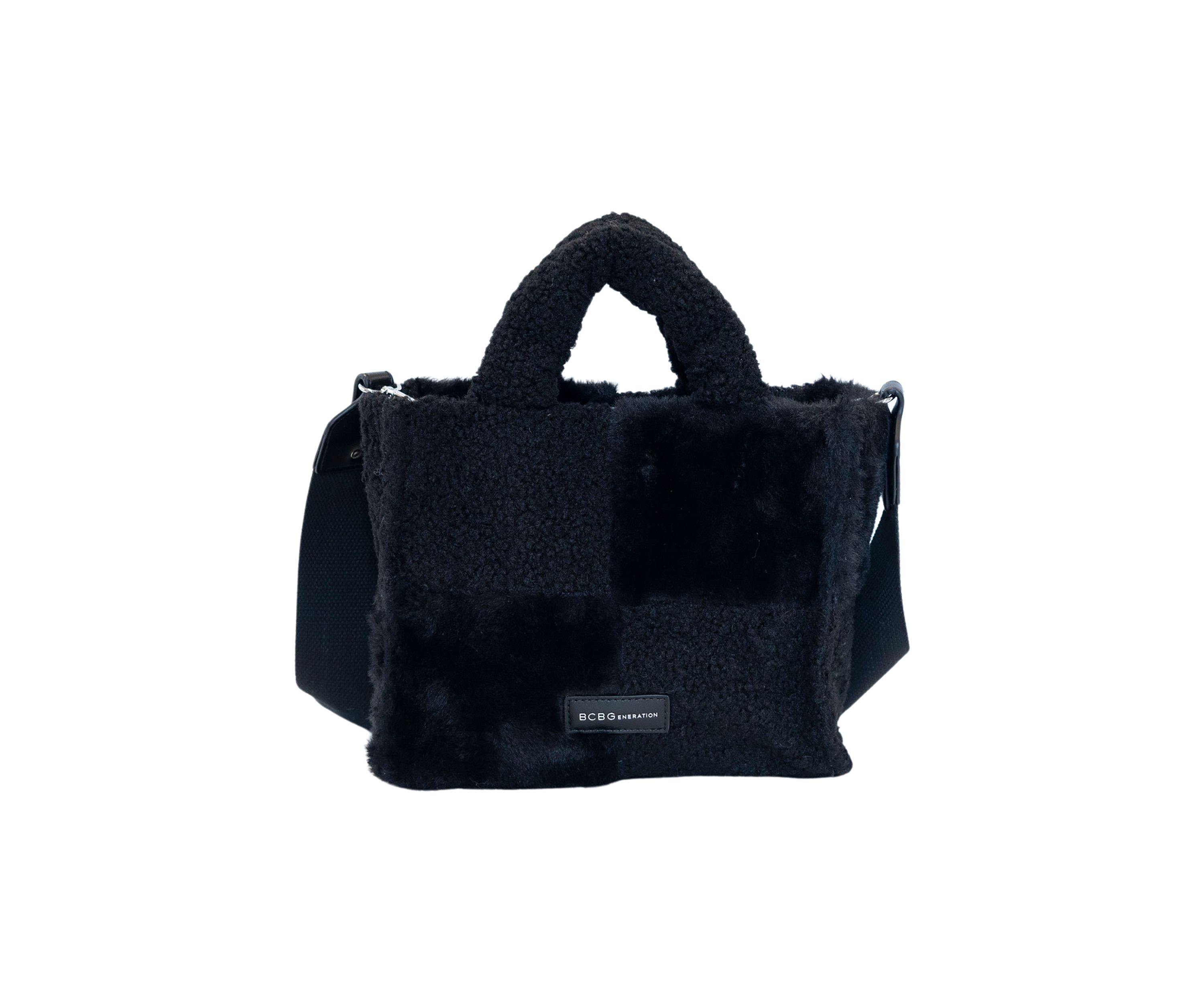 Sherpa Mixed Media Boxed Satchel