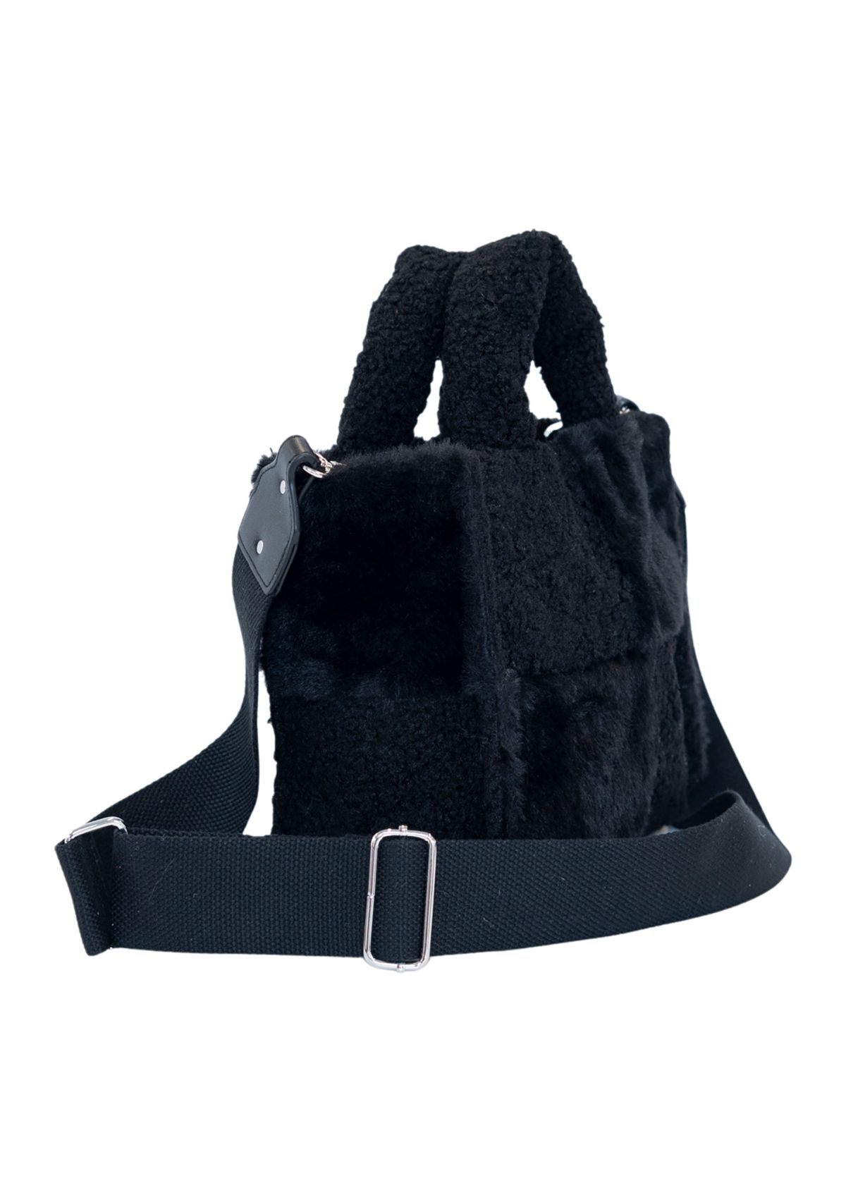 Sherpa Mixed Media Boxed Satchel