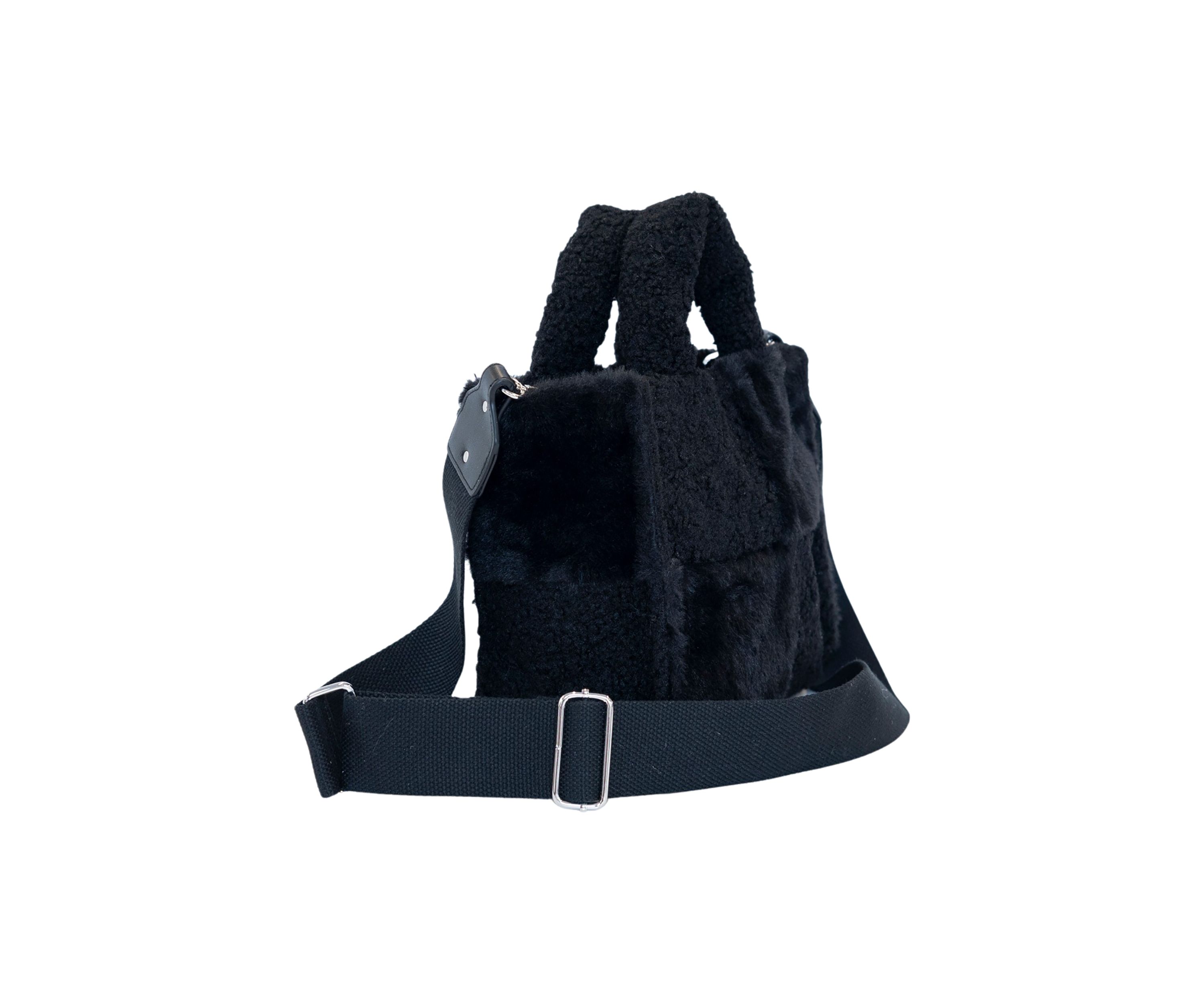 Sherpa Mixed Media Boxed Satchel