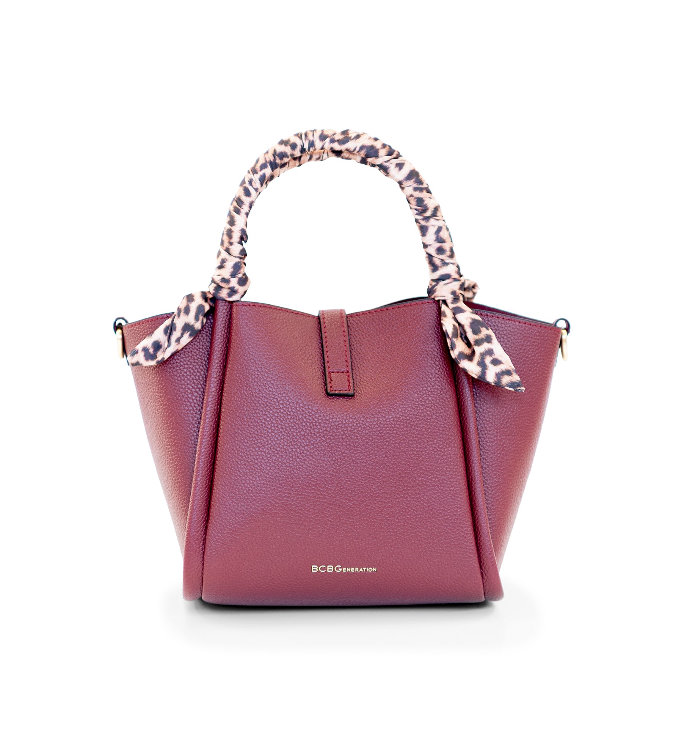 Scarf Handle Satchel 