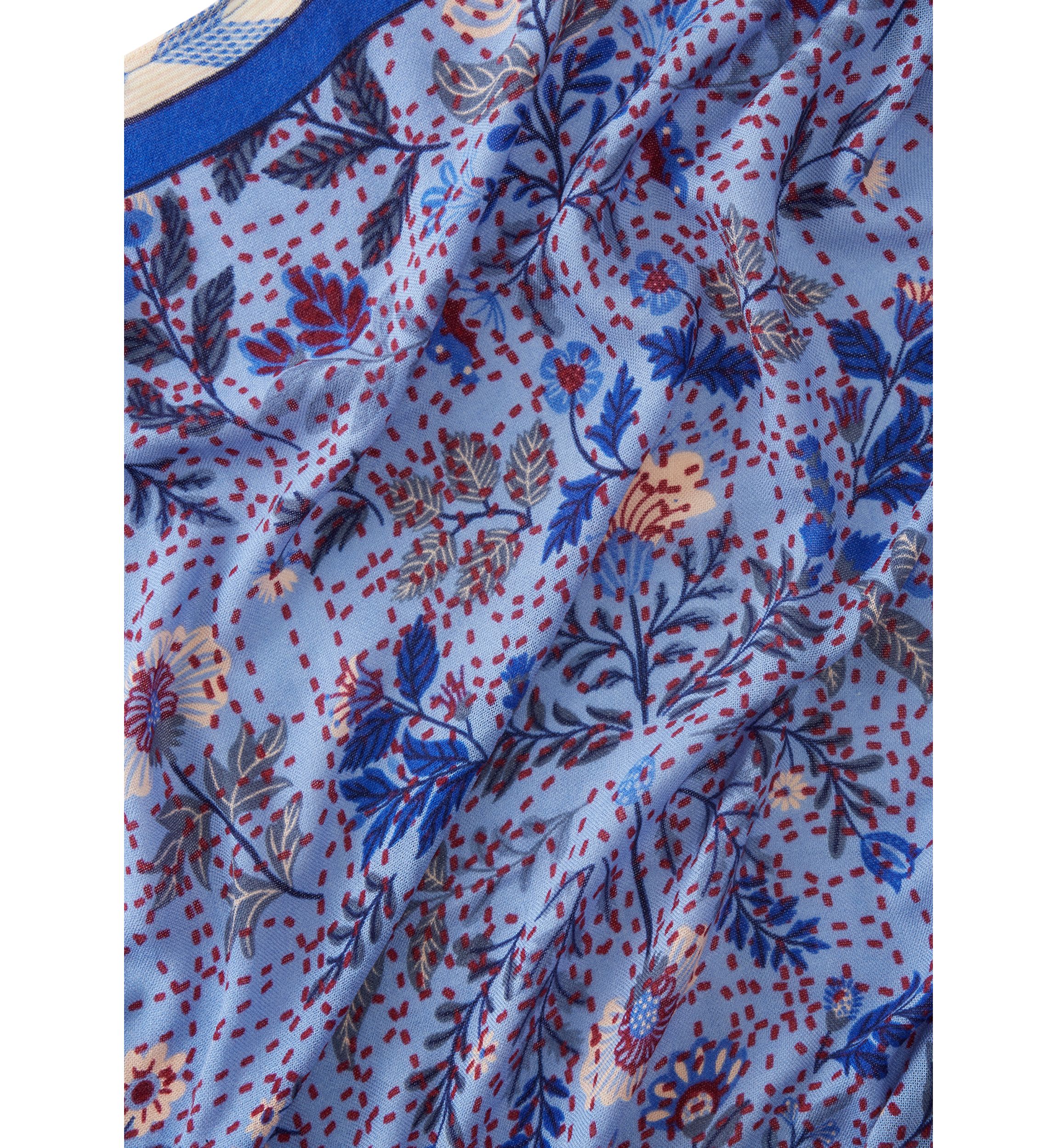 Folk Square Scarf