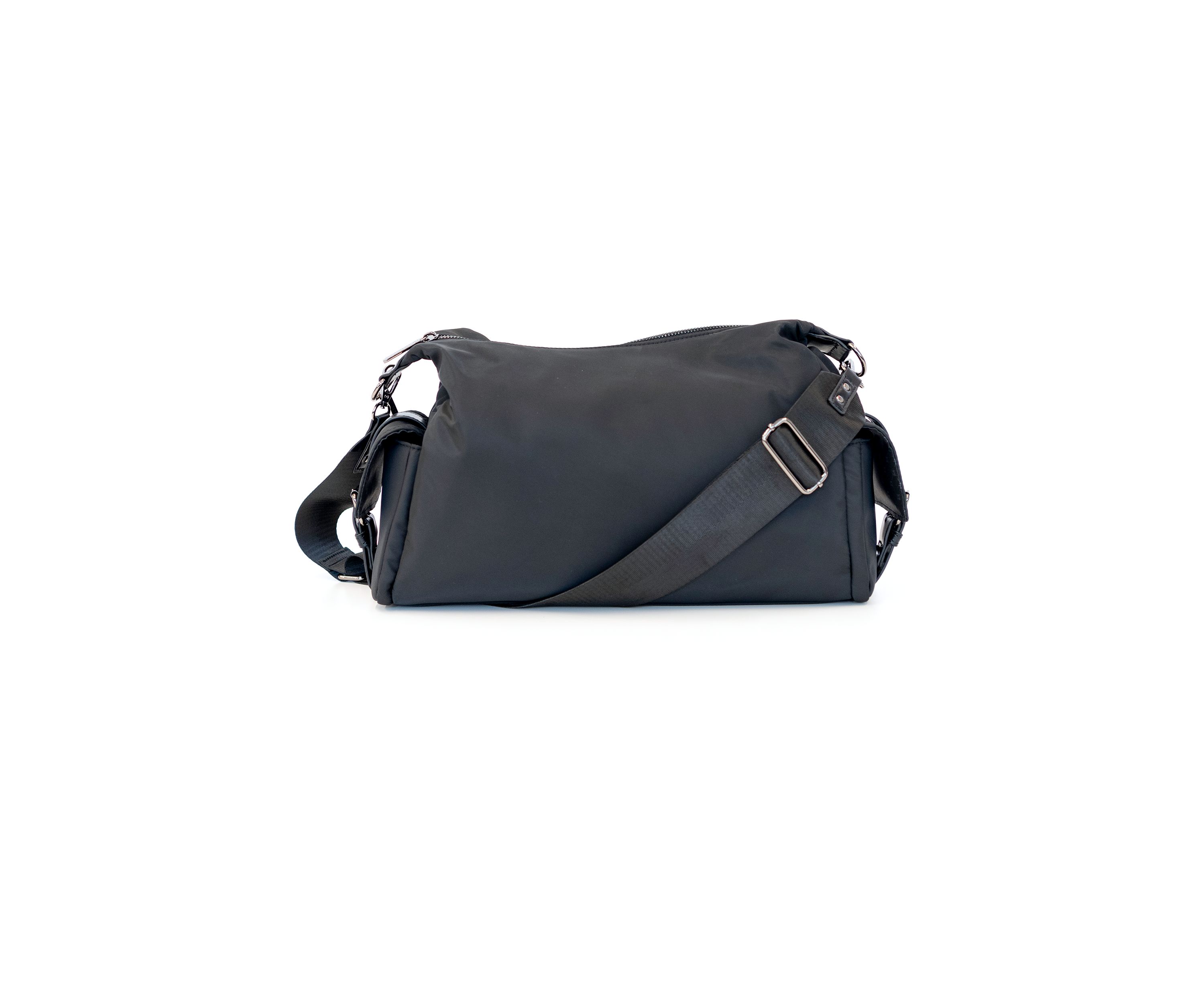 Nylon 2 Way Draped Cargo Crossbody