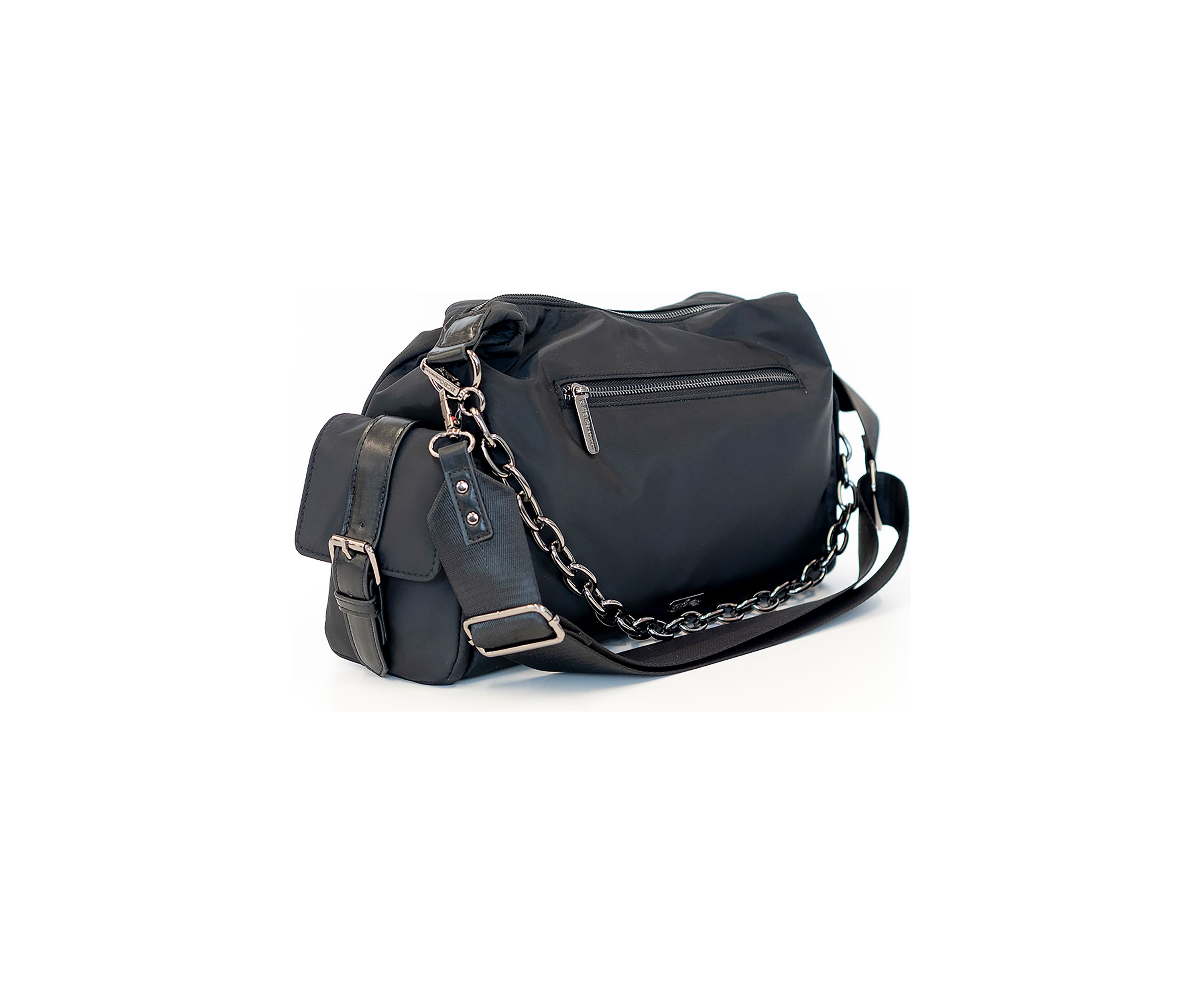 Nylon 2 Way Draped Cargo Crossbody
