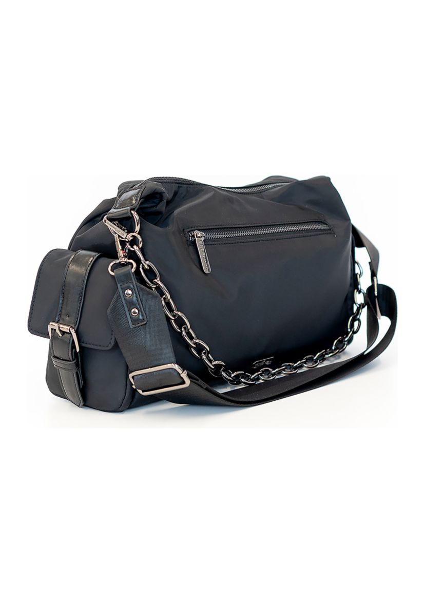 Nylon 2 Way Draped Cargo Crossbody