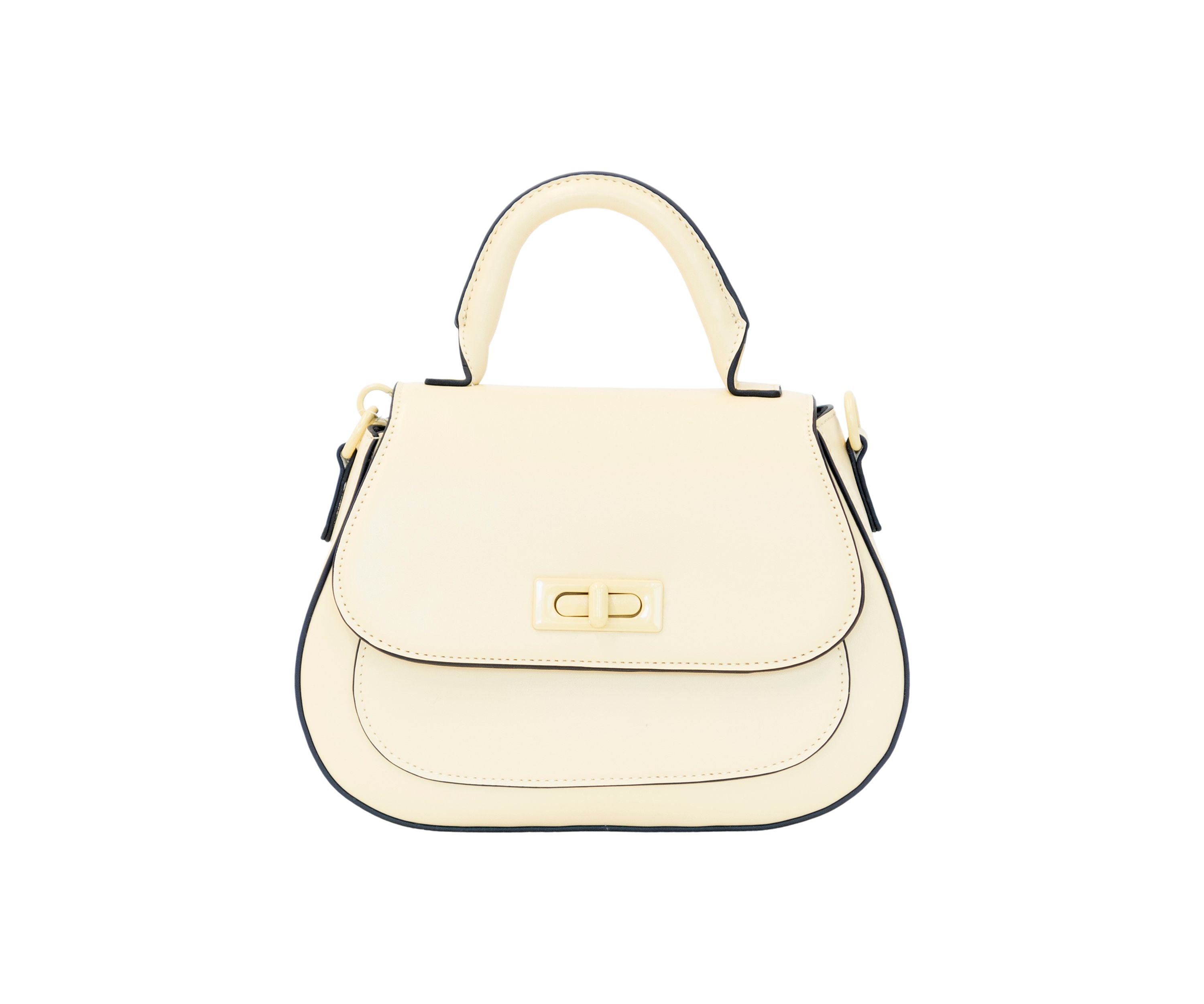 Top Handle Plain Strap Crossbody