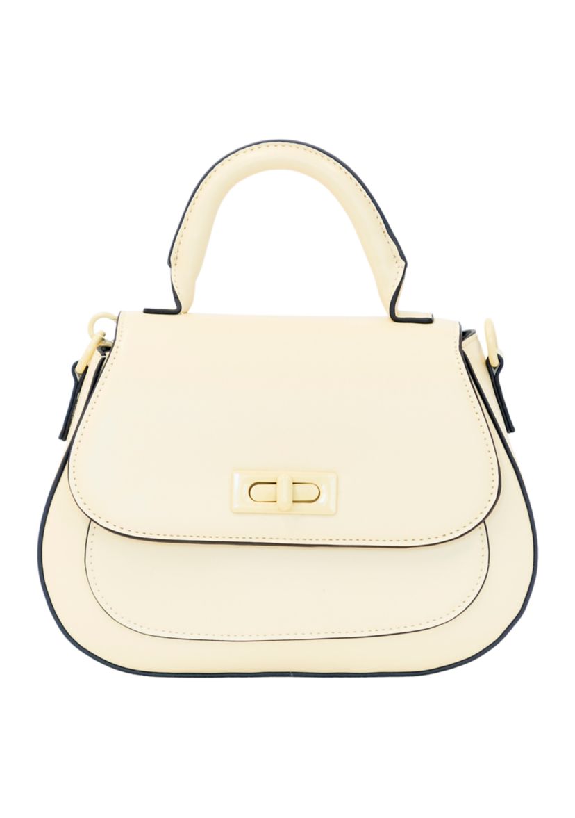 Top Handle Plain Strap Crossbody