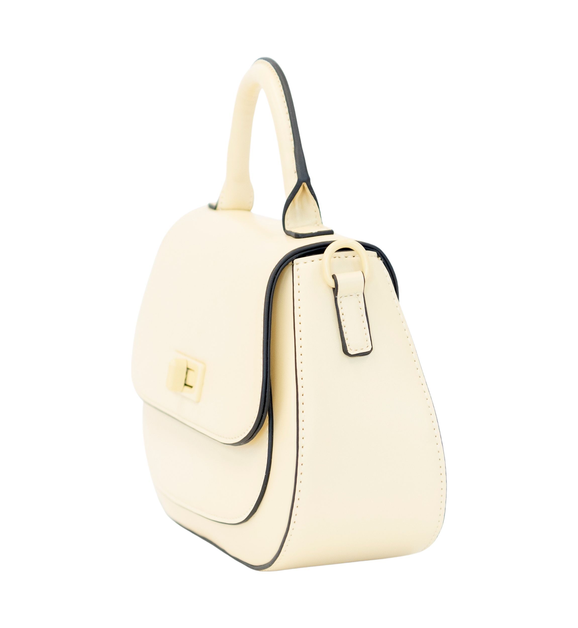 Top Handle Plain Strap Crossbody