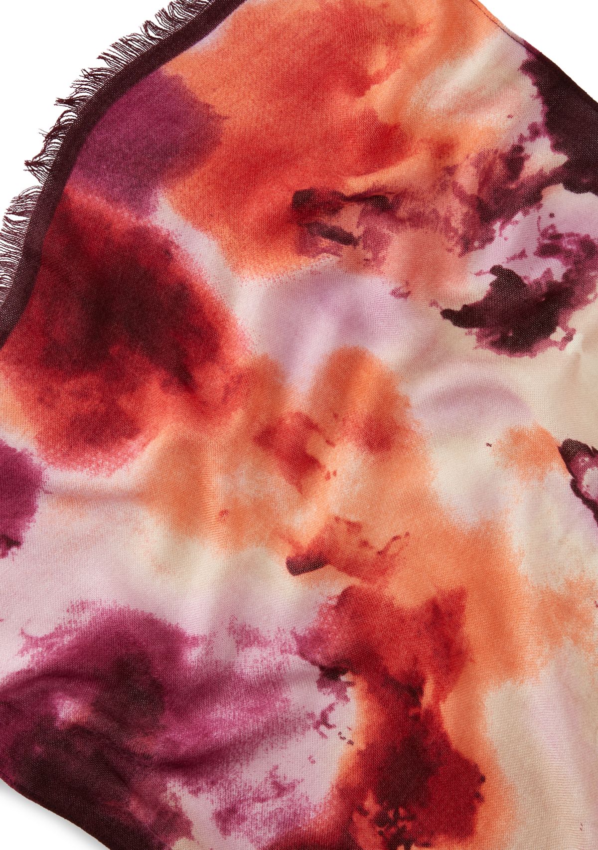 Ombre Texture Print Wrap Scarf.