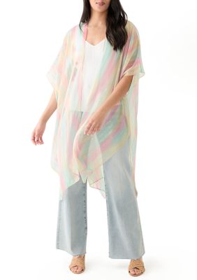 BCBG Generation Women's Ombré Printed Duster