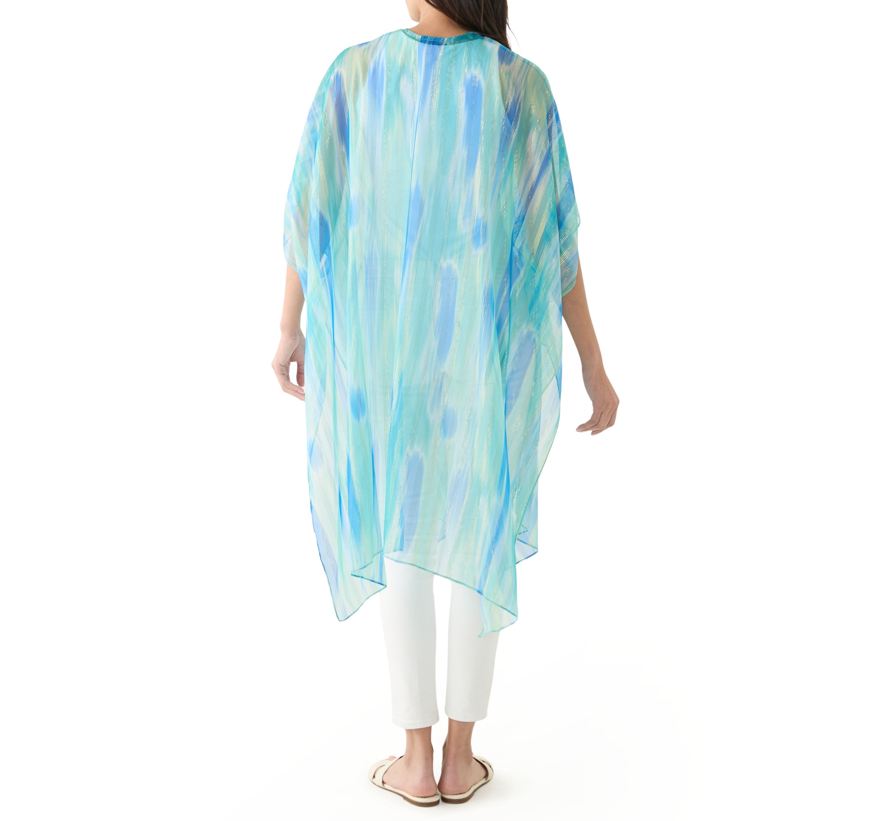 Ombré Printed Duster