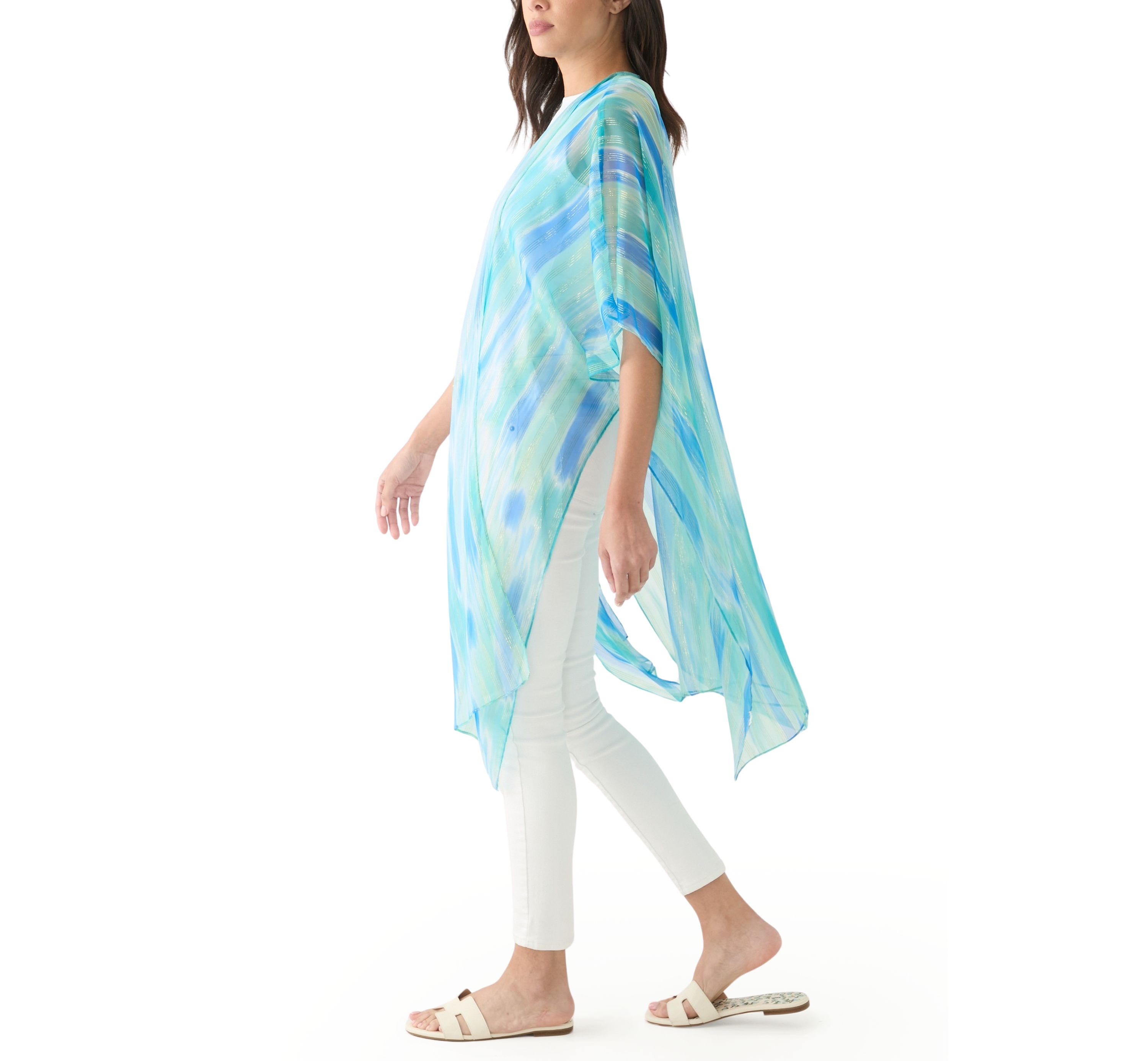 Ombré Printed Duster