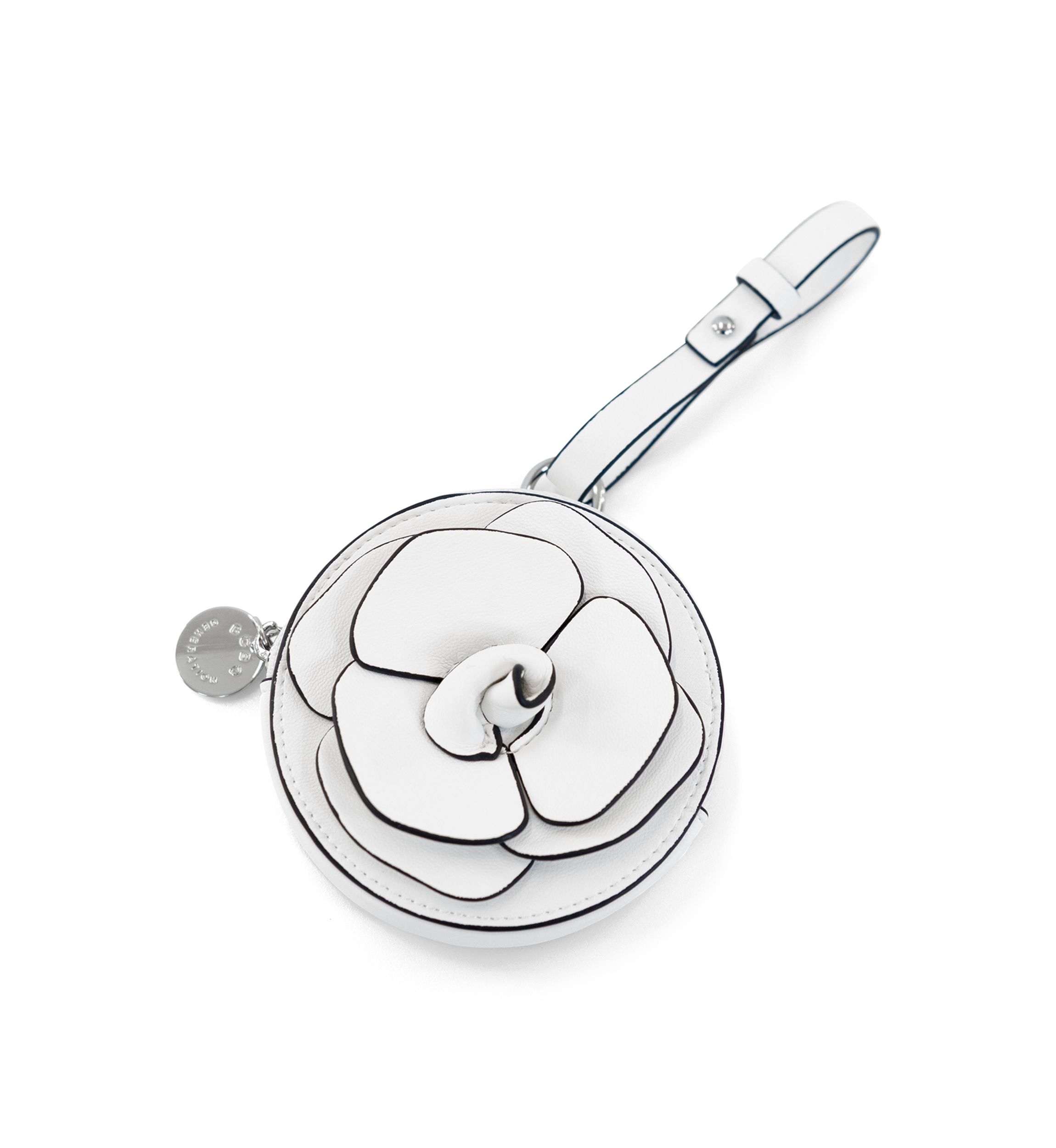 Dimensional Flower Charm Bag Charm