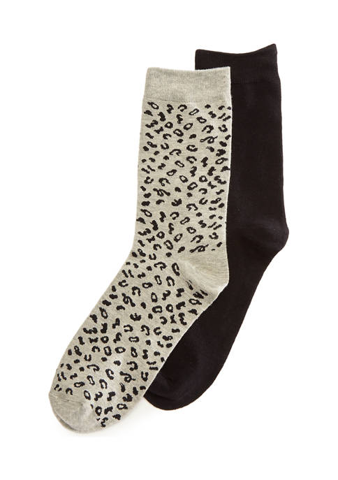 Leopard Bamboo Socks