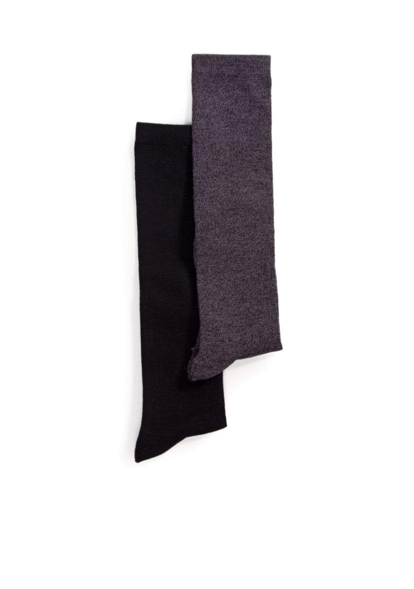 Bamboo Knee High Socks - 2 Pack