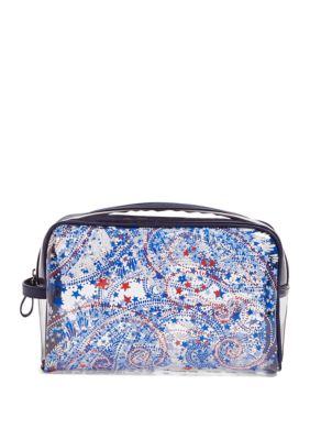 vera bradley clear toiletry bag