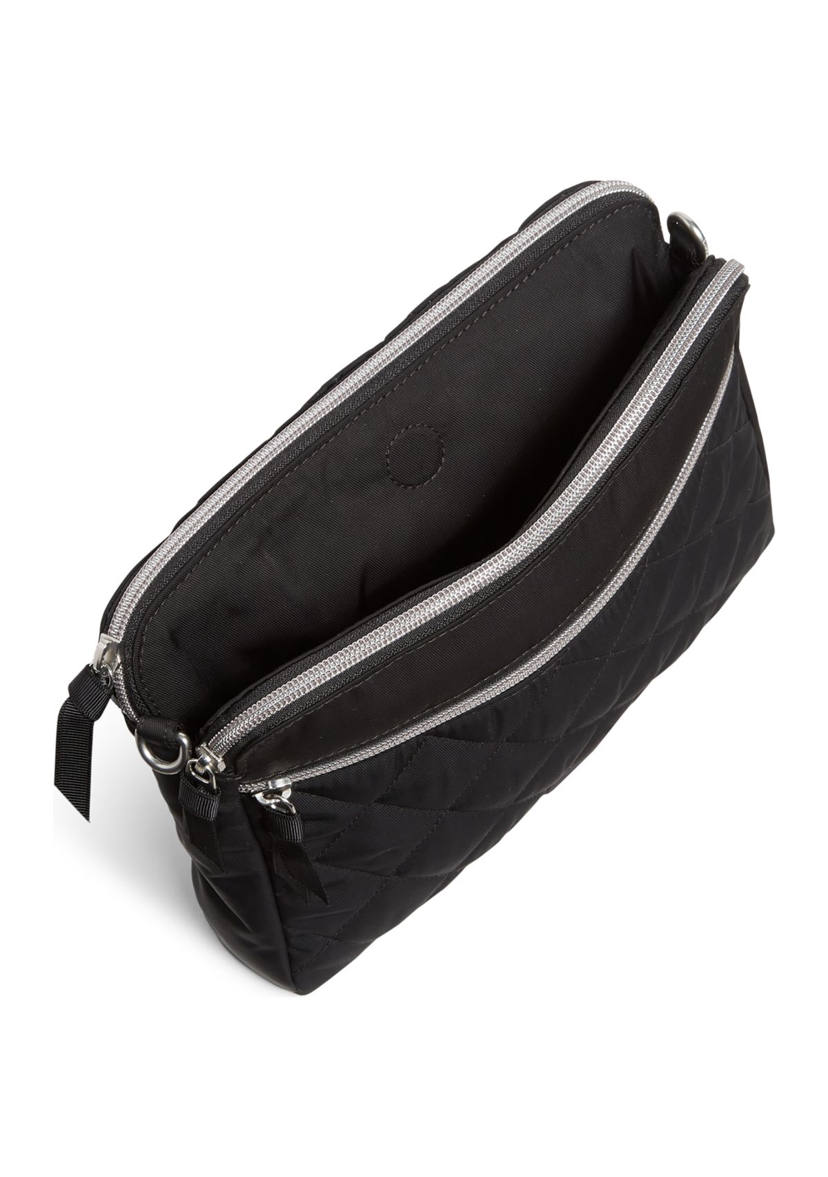 Triple Compartment Crossbody Bag