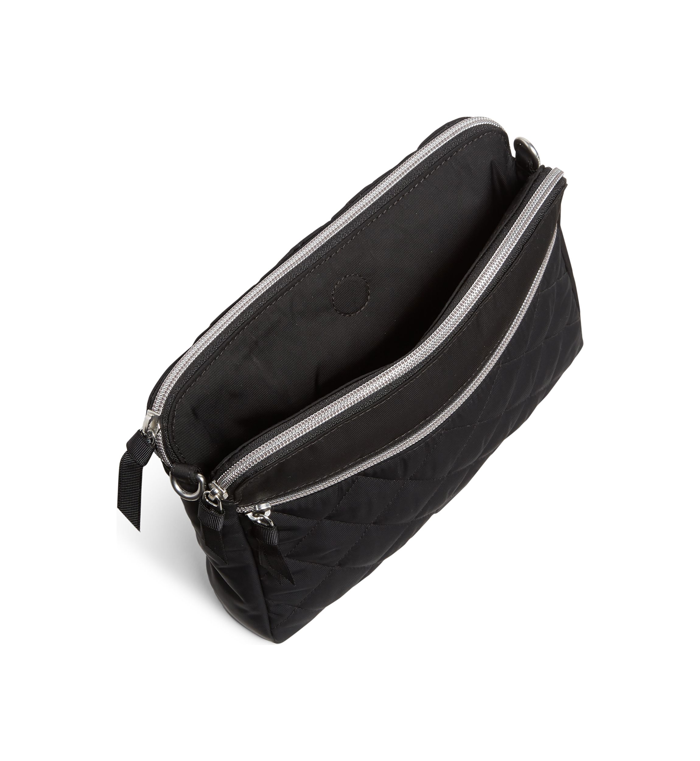 Triple Compartment Crossbody Bag