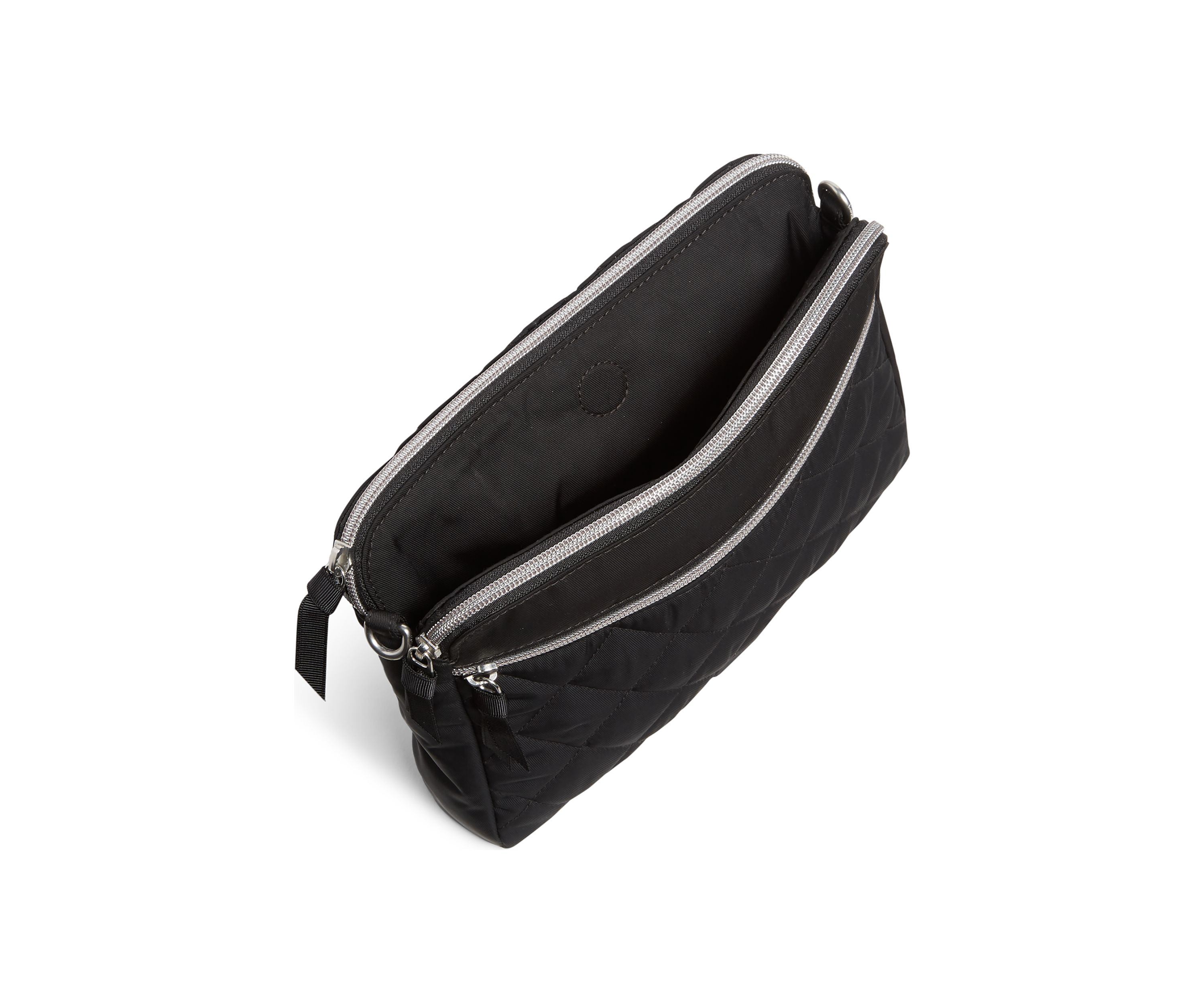 Triple Compartment Crossbody Bag