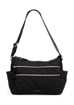 Triple Zip Shoulder Bag