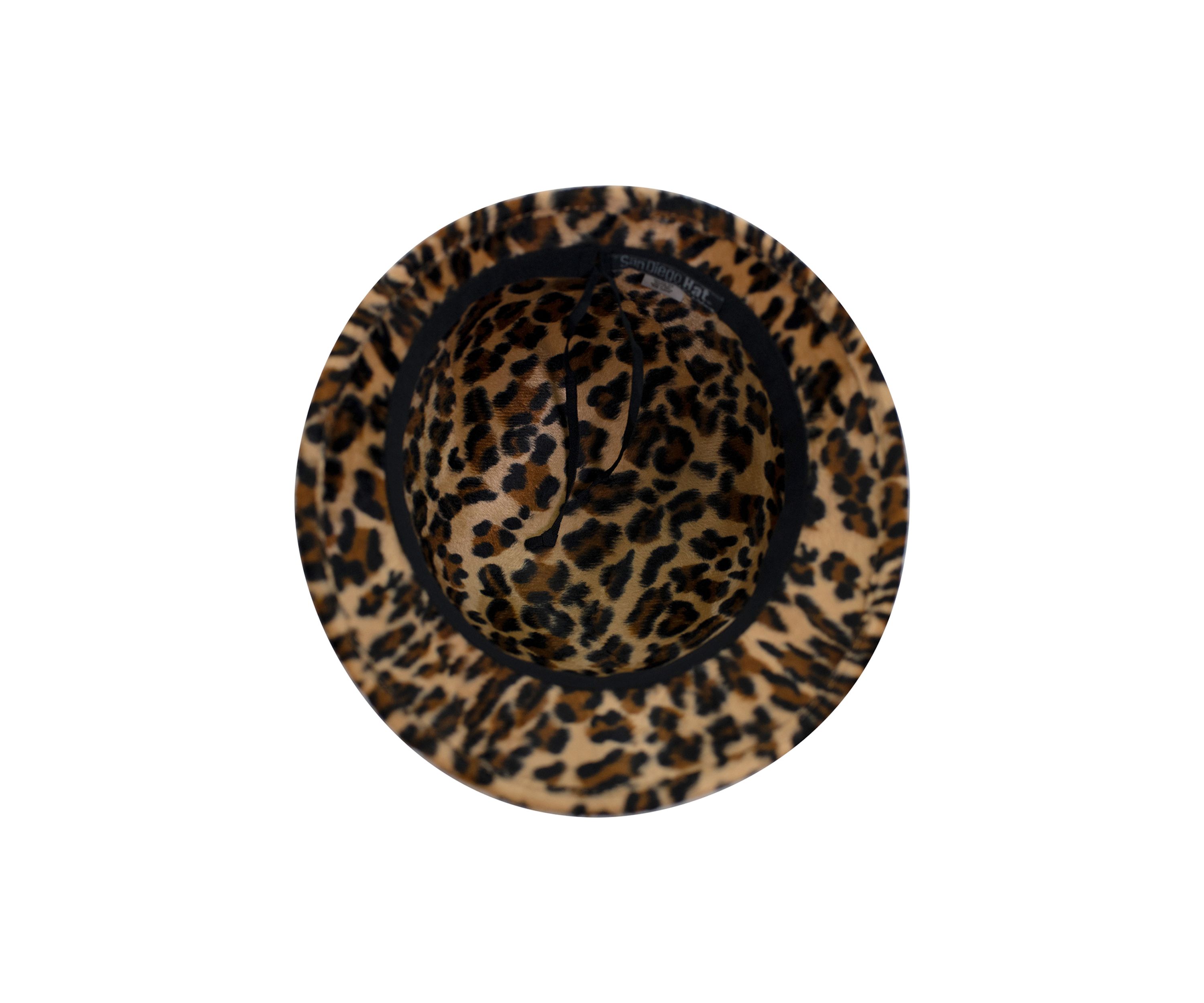 Leopard Cloche Hat 