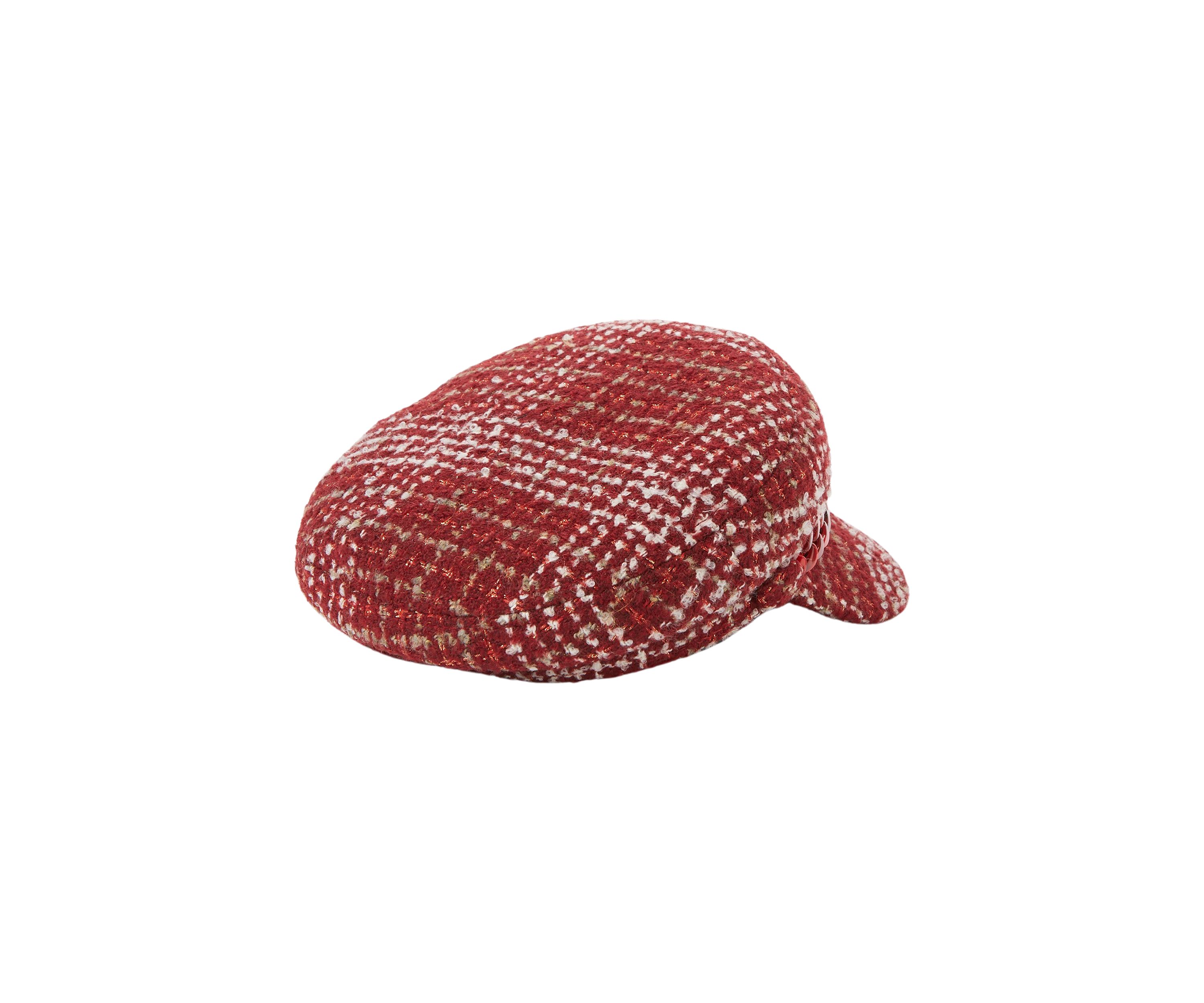 Newsboy Hat with Chain