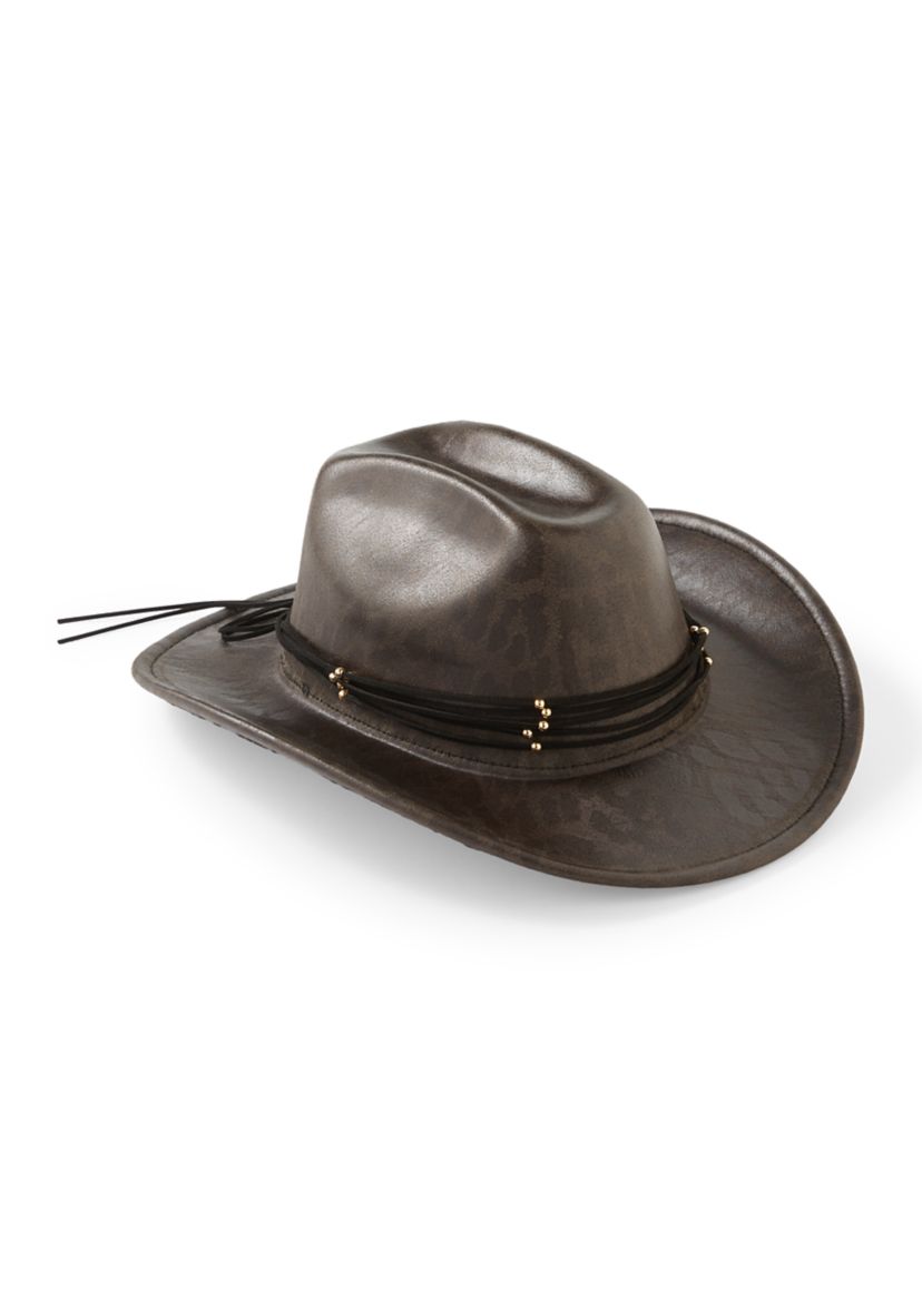 Fedora with Leopard Underbrim