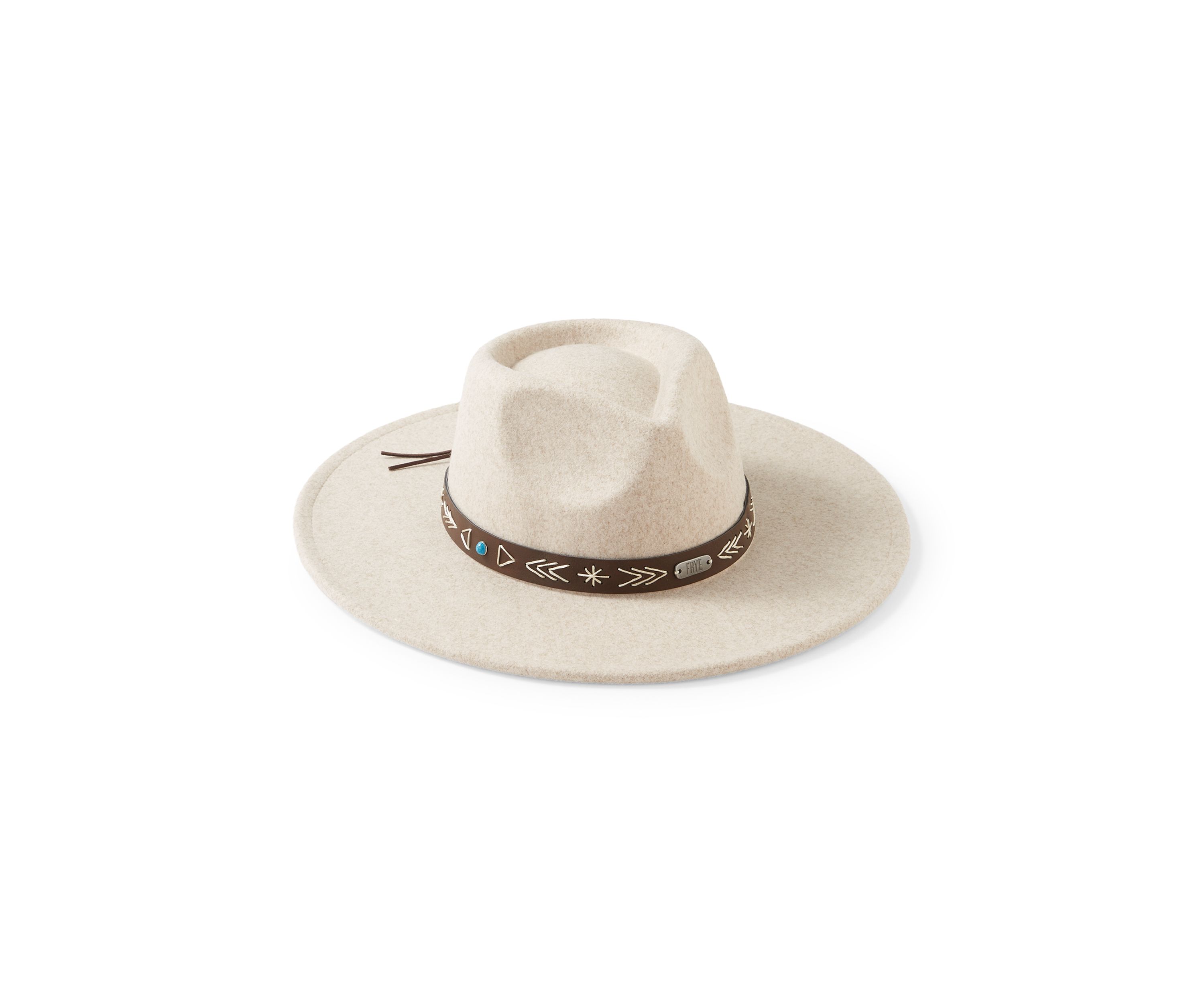 Felt Fedora with Laced Band