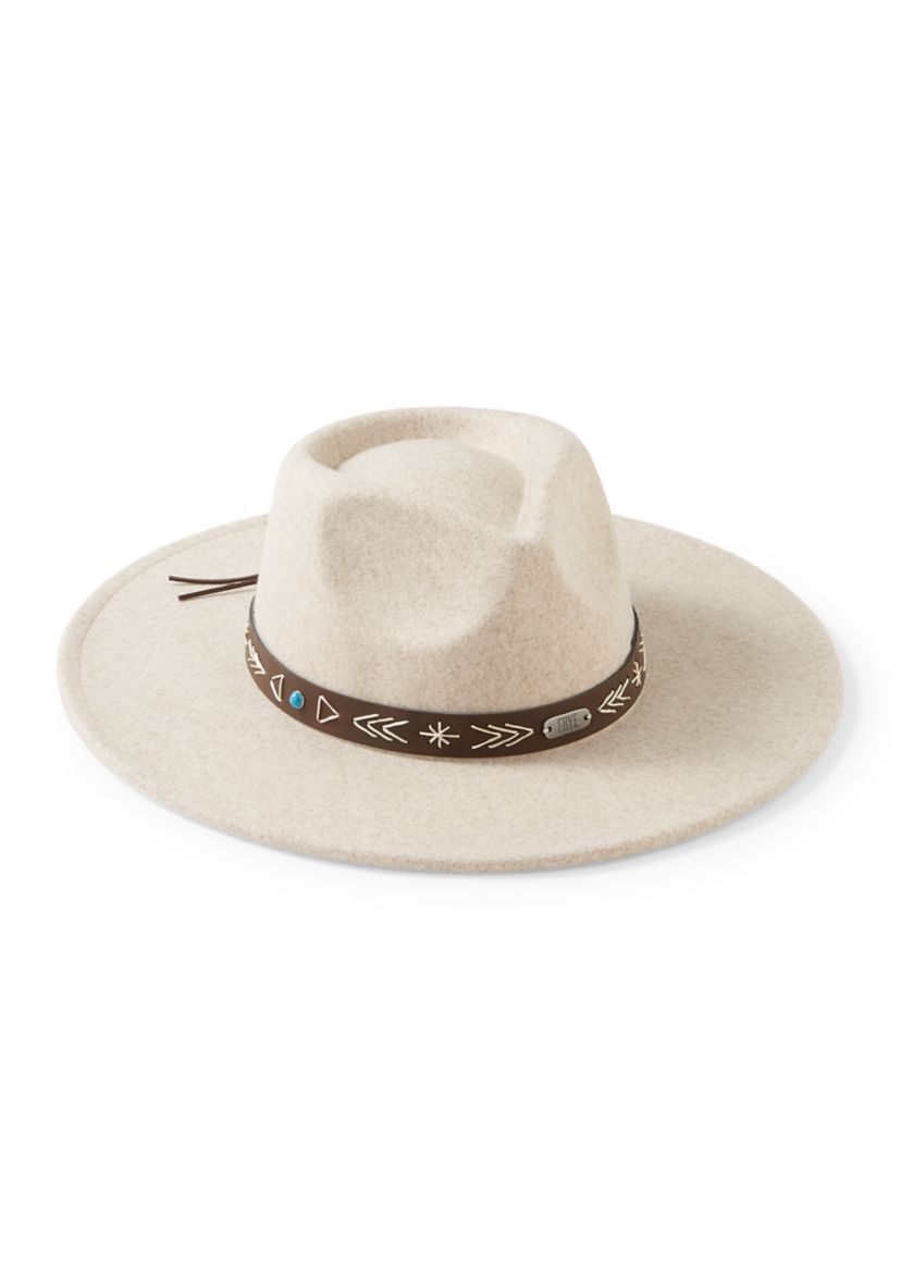 Felt Fedora with Laced Band