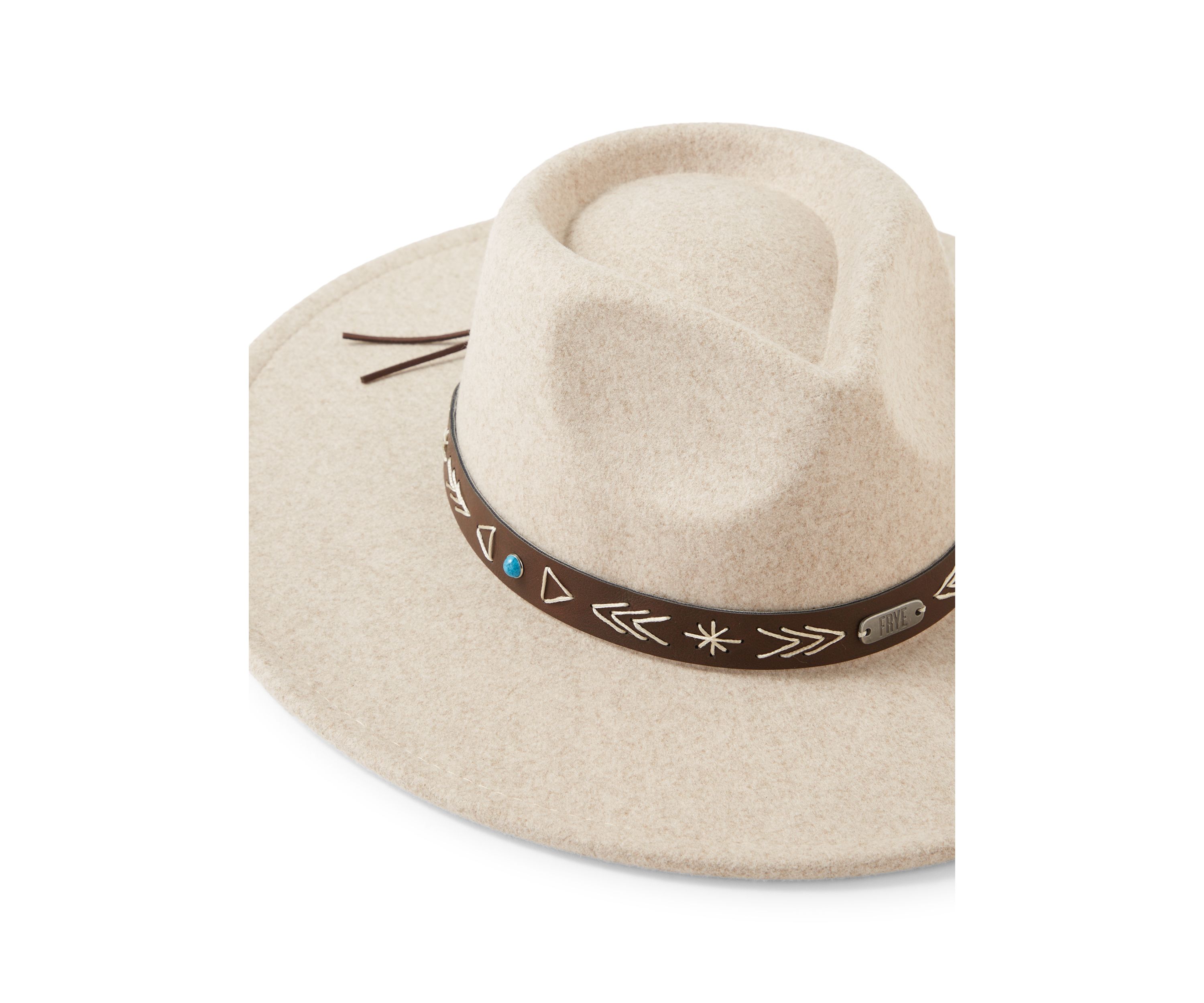 Felt Fedora with Laced Band
