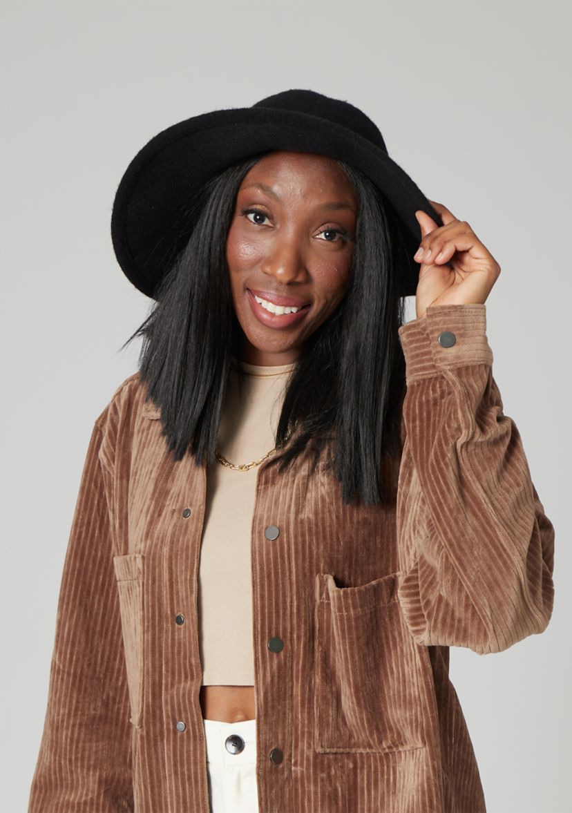 Round Crown Floppy Hat