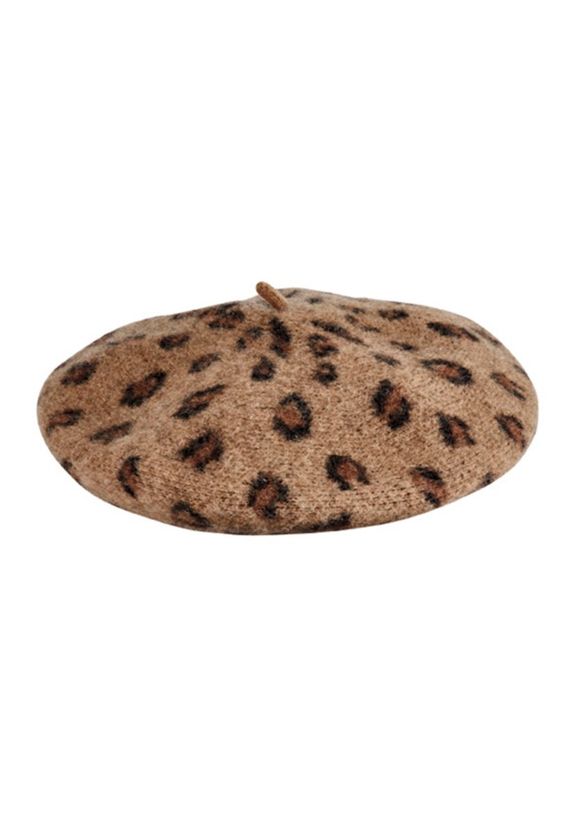 Leopard Beret