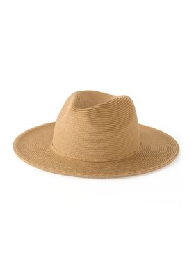 San Diego Hat Company Women's Ulta-Braid Fedora with Tie