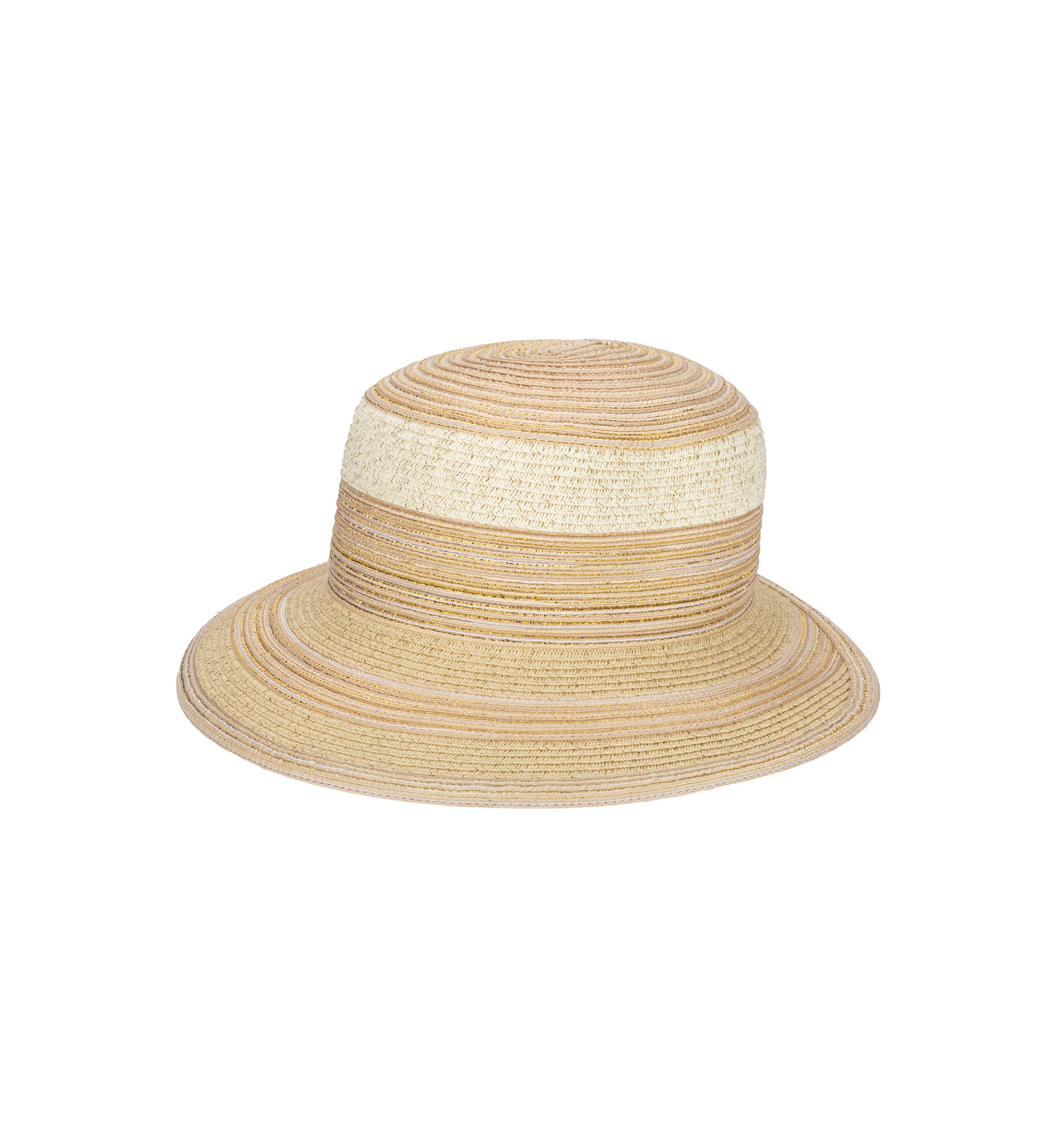 Womens Lurex Ultrabraided Face Saver Hat