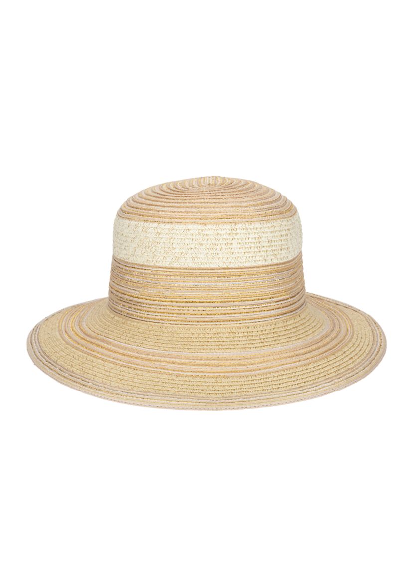 Womens Lurex Ultrabraided Face Saver Hat