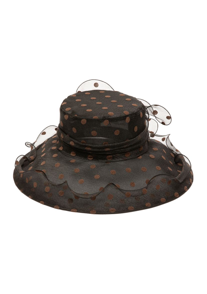San Diego Hat Company Organza Dress Hat with Wire Brim | Belk display picture 2