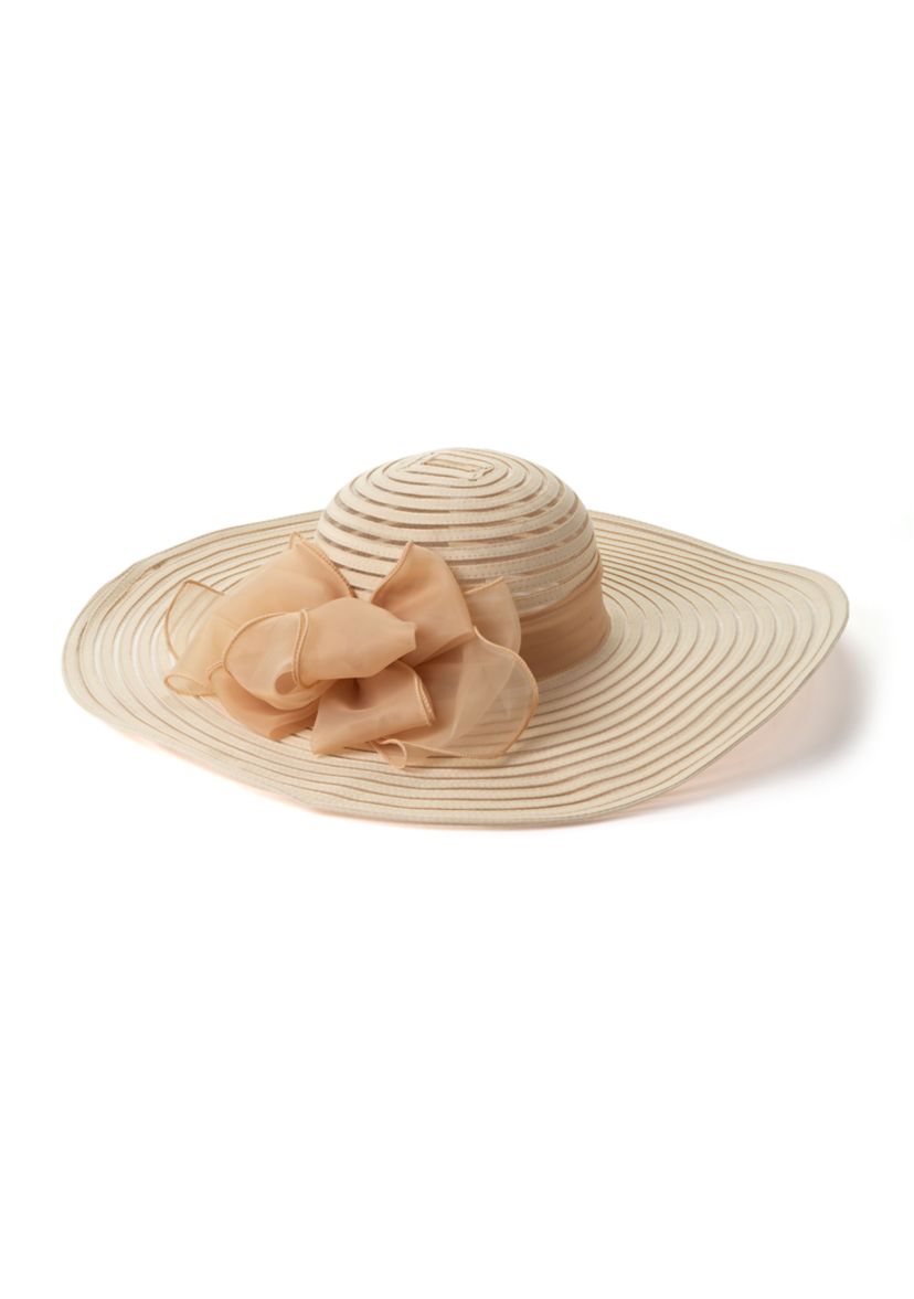 Braided Wide Brim Hat