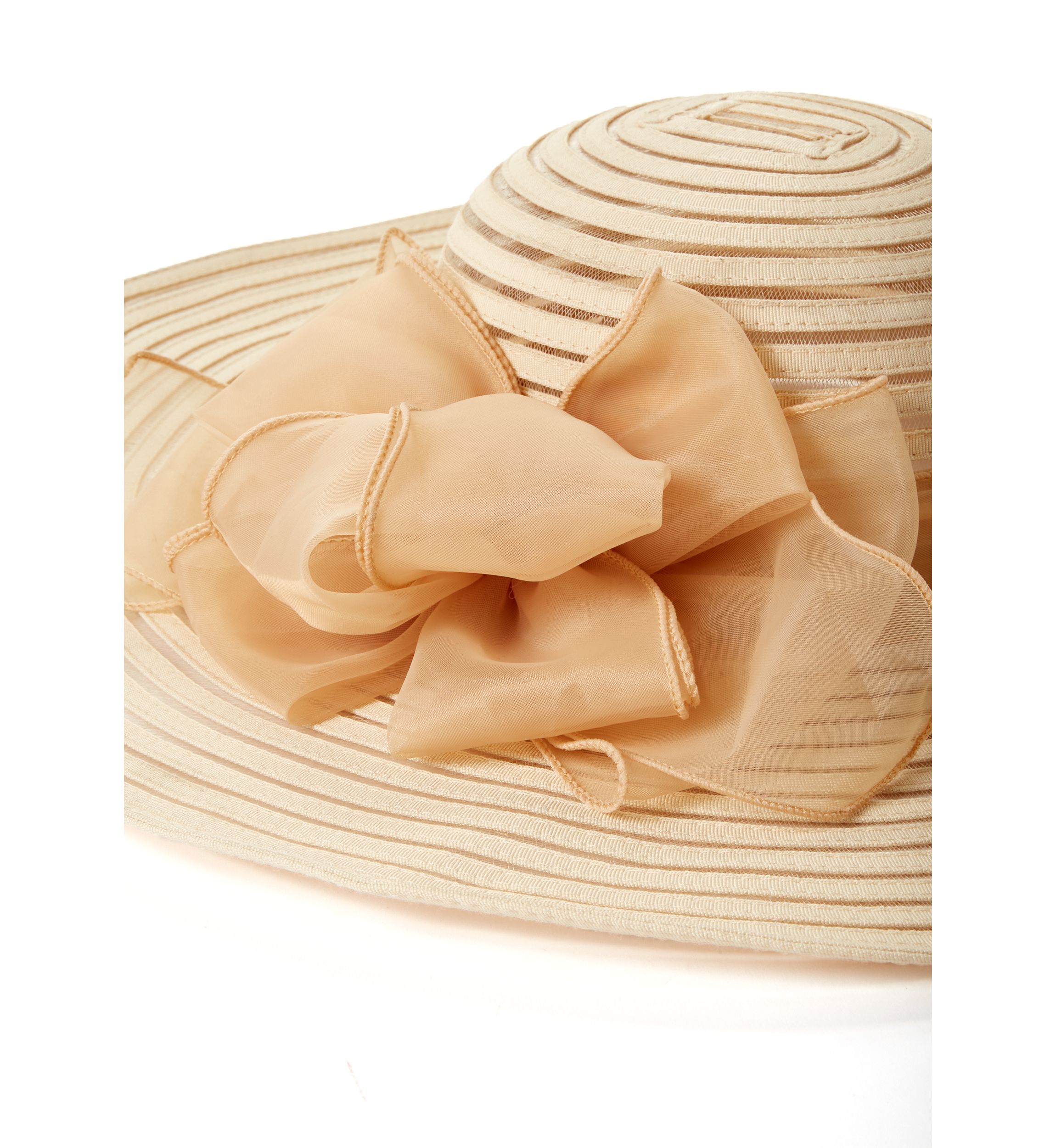 Braided Wide Brim Hat