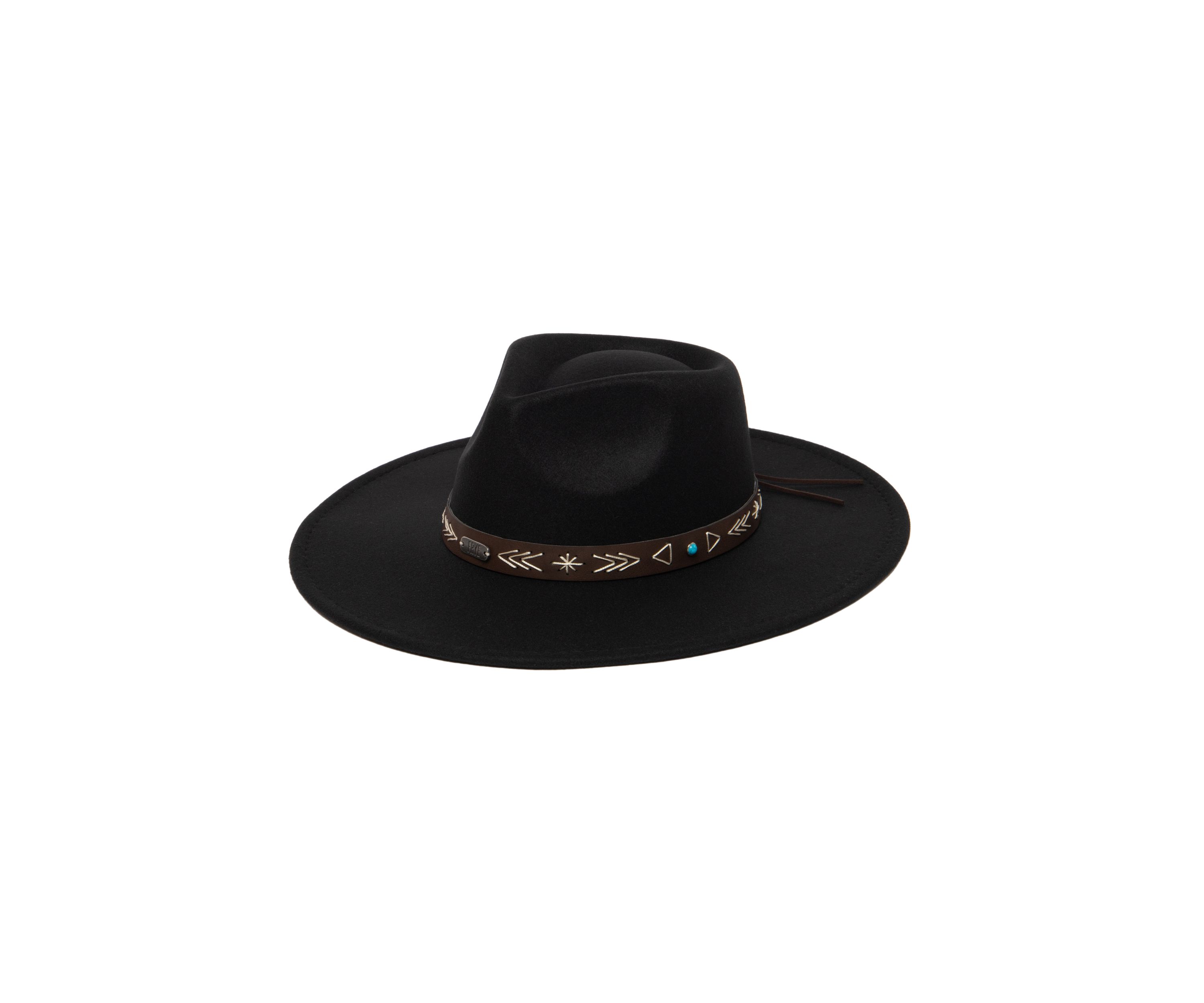 Felt Fedora with Laced Band