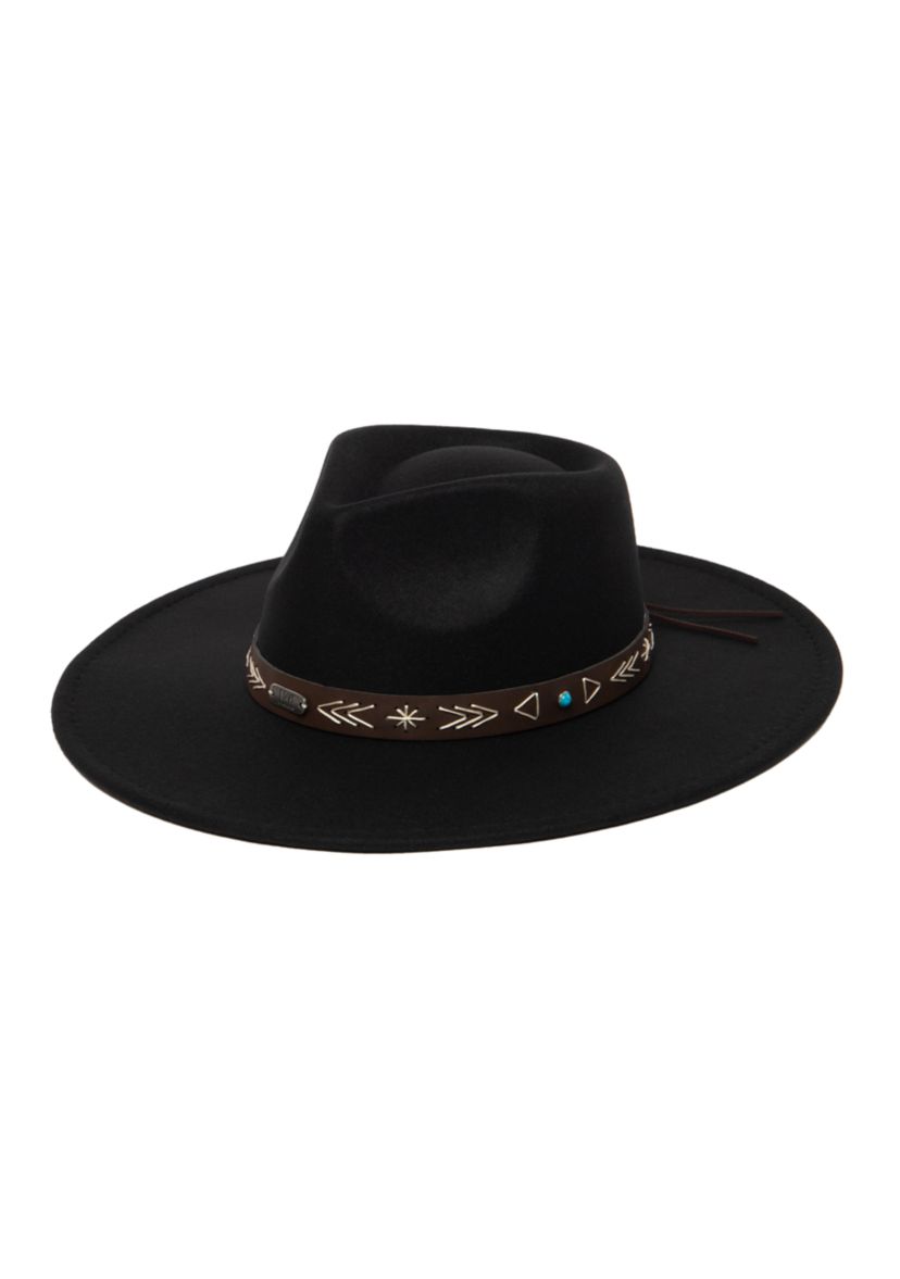 Felt Fedora with Laced Band