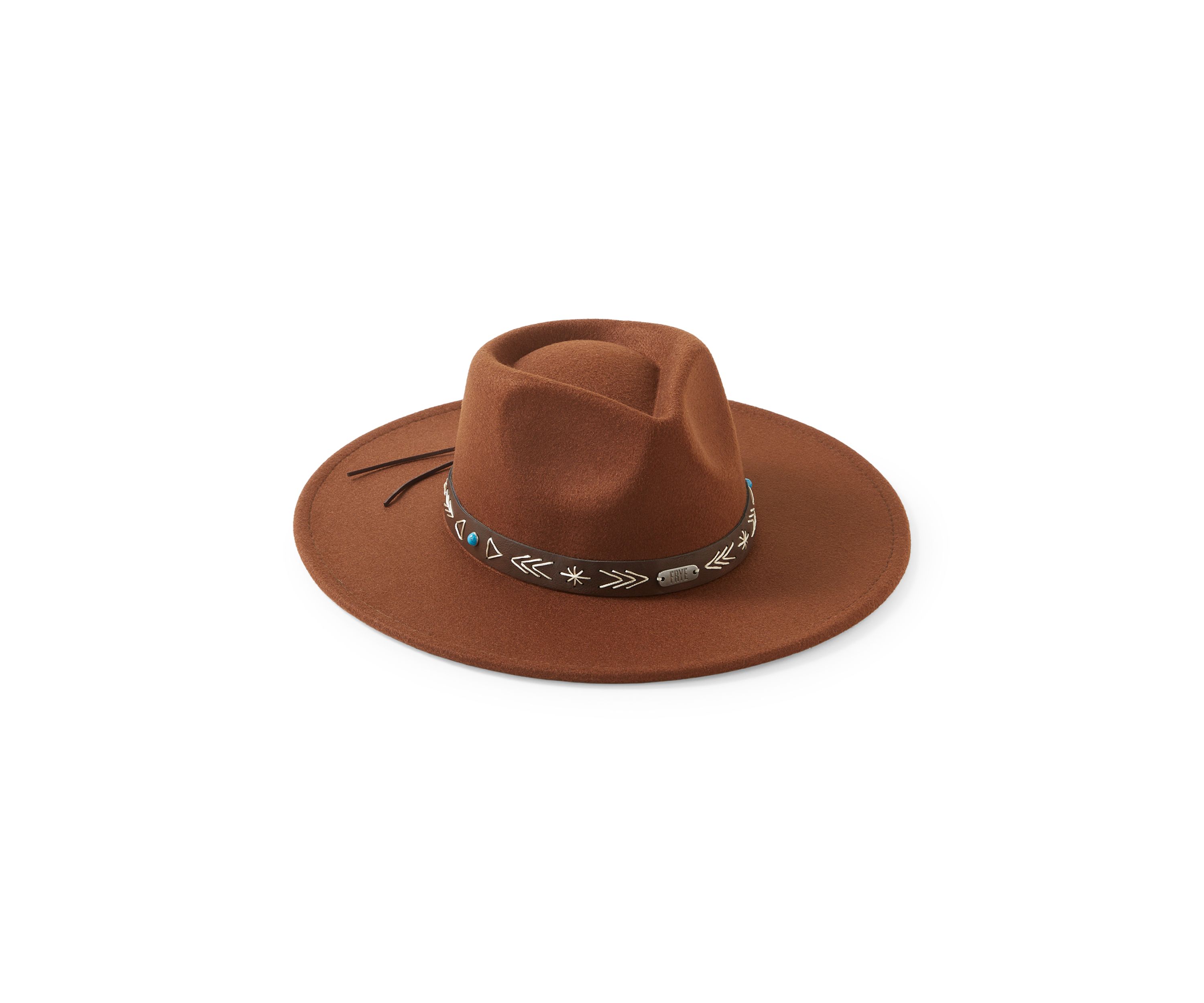 Felt Fedora with Laced Band