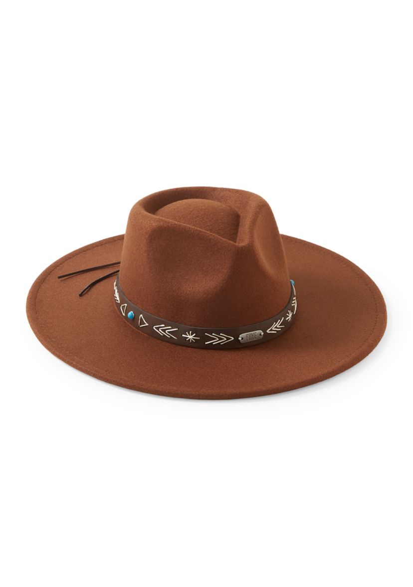 Felt Fedora with Laced Band