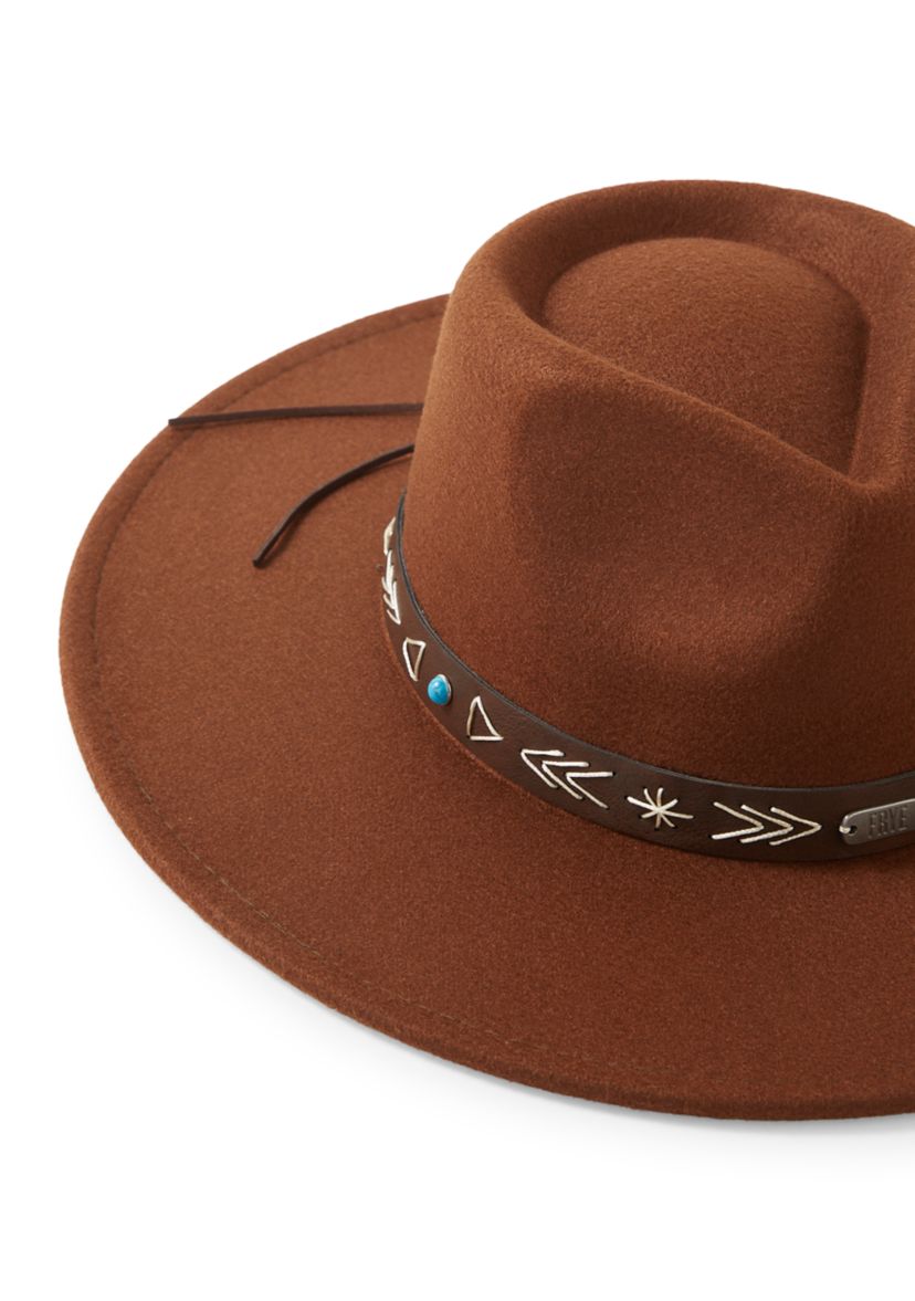 Felt Fedora with Laced Band