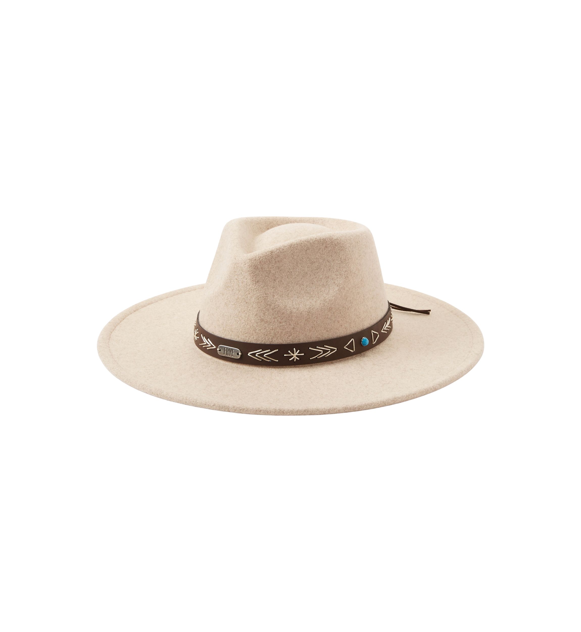 Felt Fedora with Laced Band