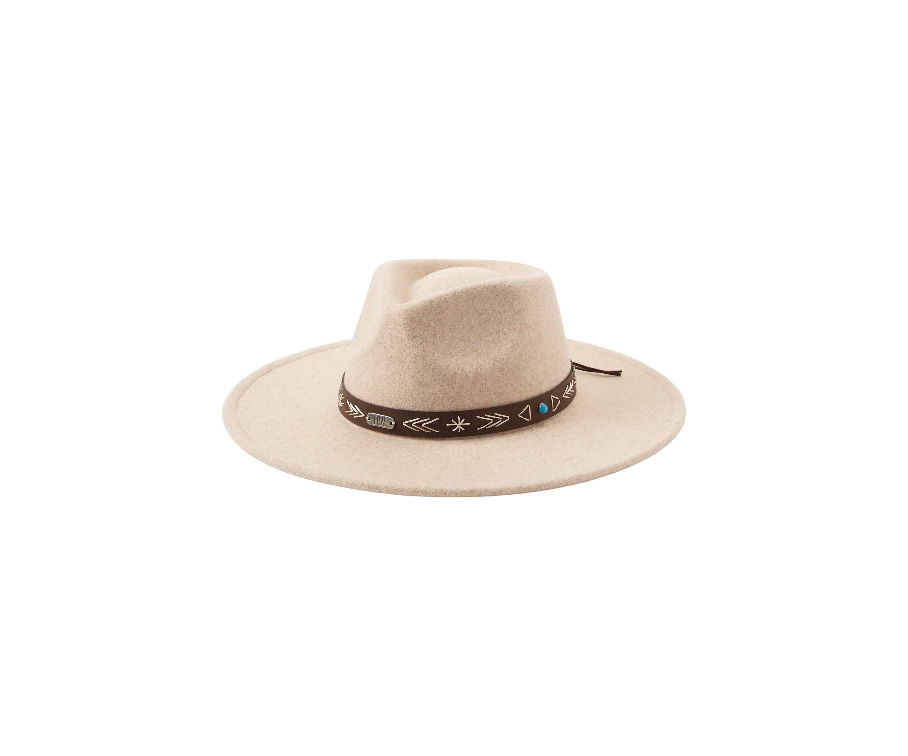 Felt Fedora with Laced Band