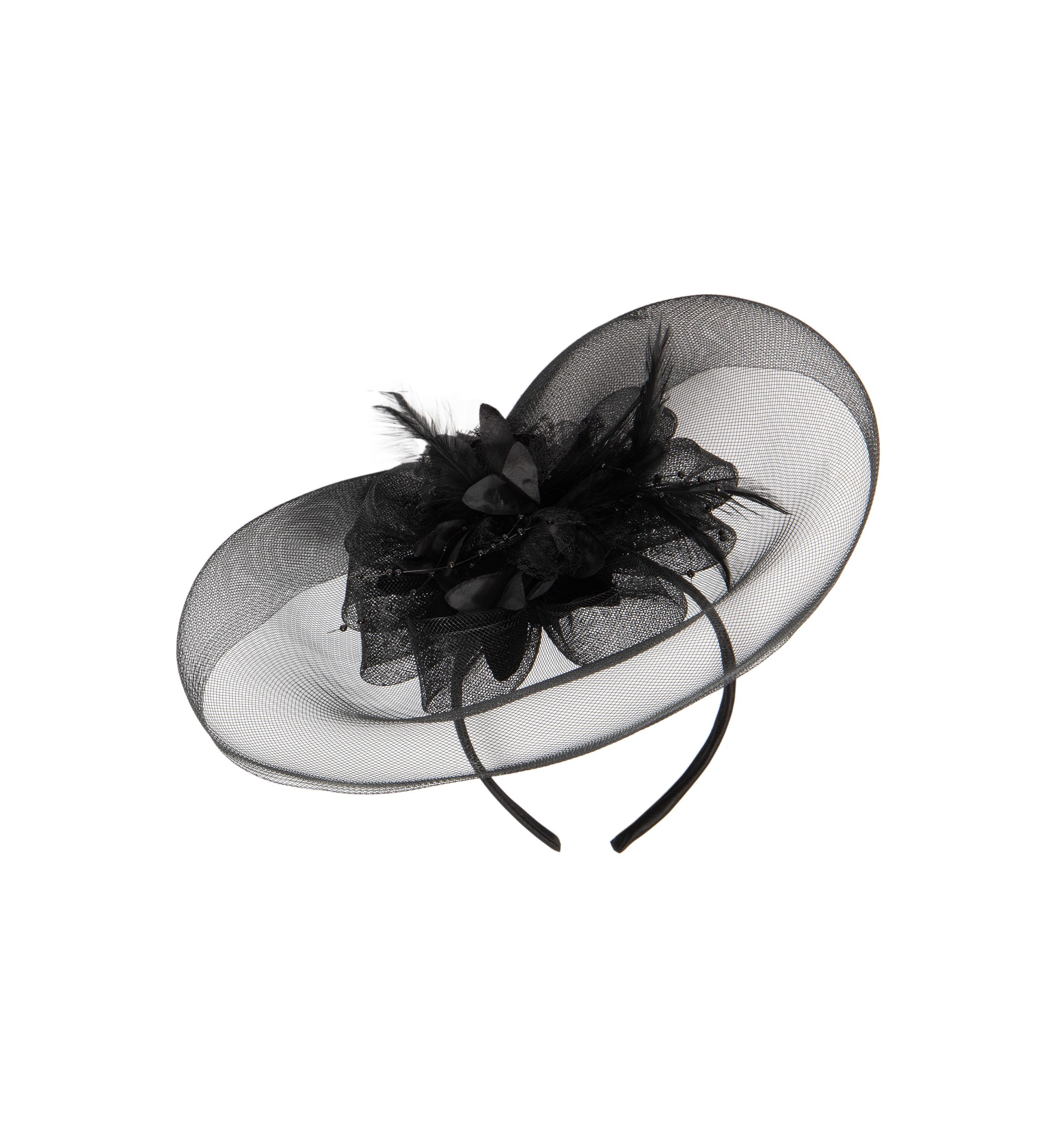 Black Mesh Hat 