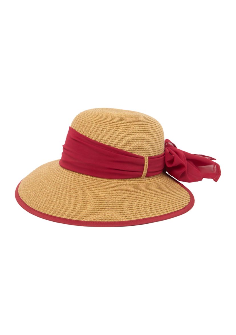 Womens Chiffon Tie Back Face Saver