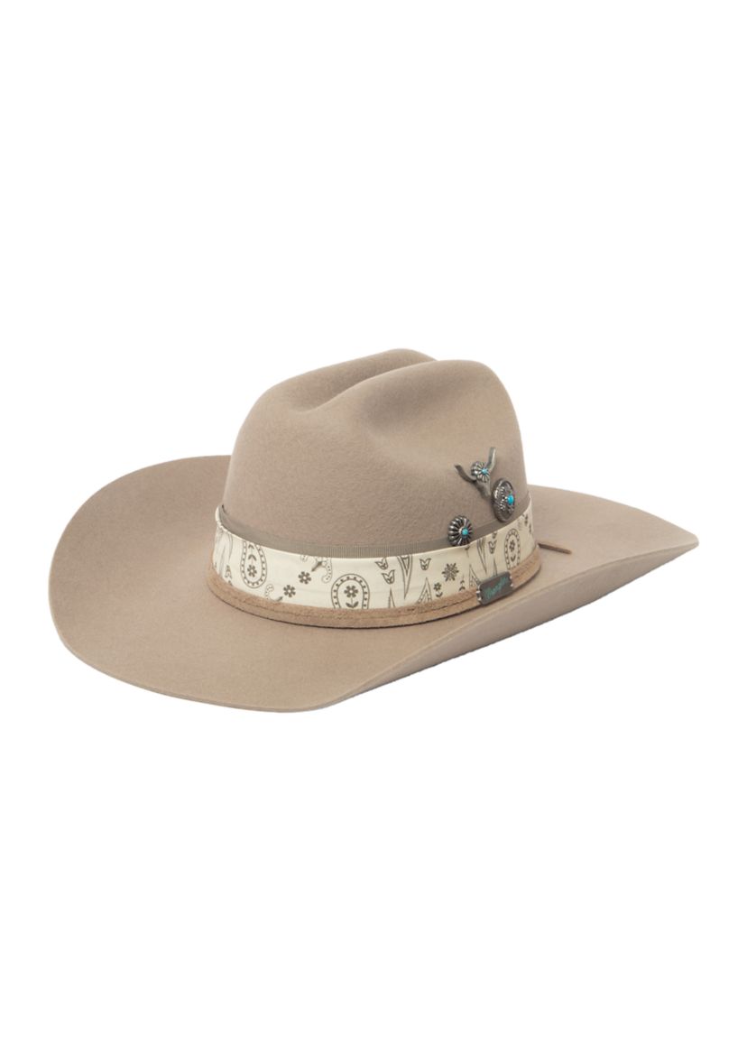 Bandana Embellished Cowboy Hat