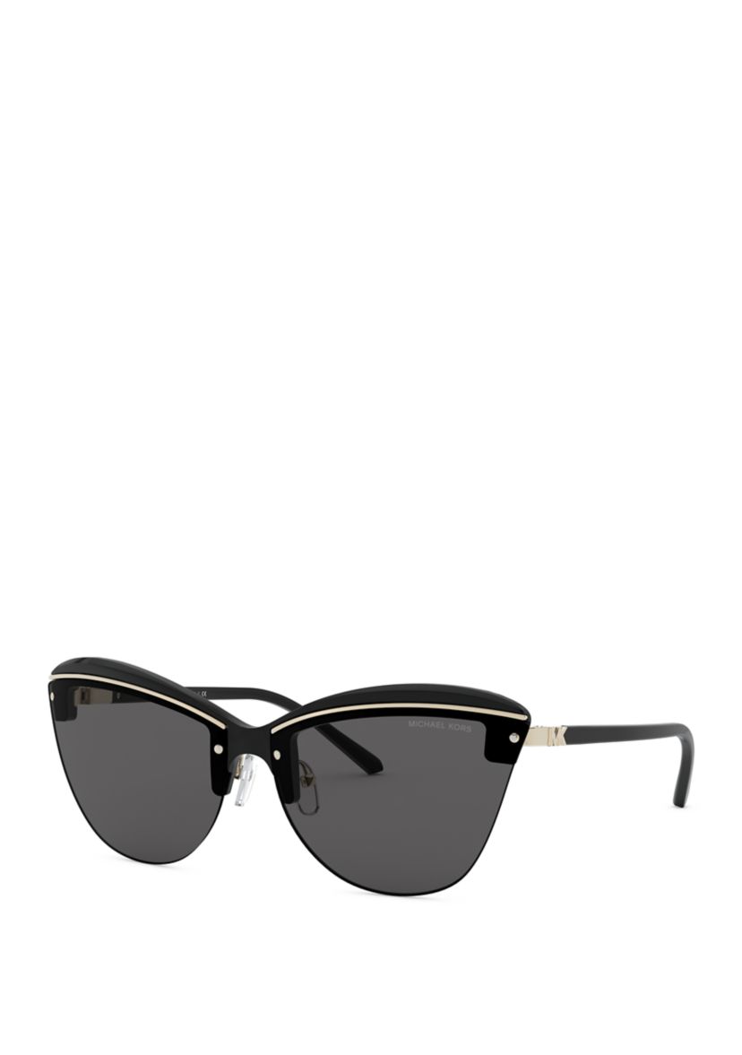 Rimless Cat Eye Sunglasses 